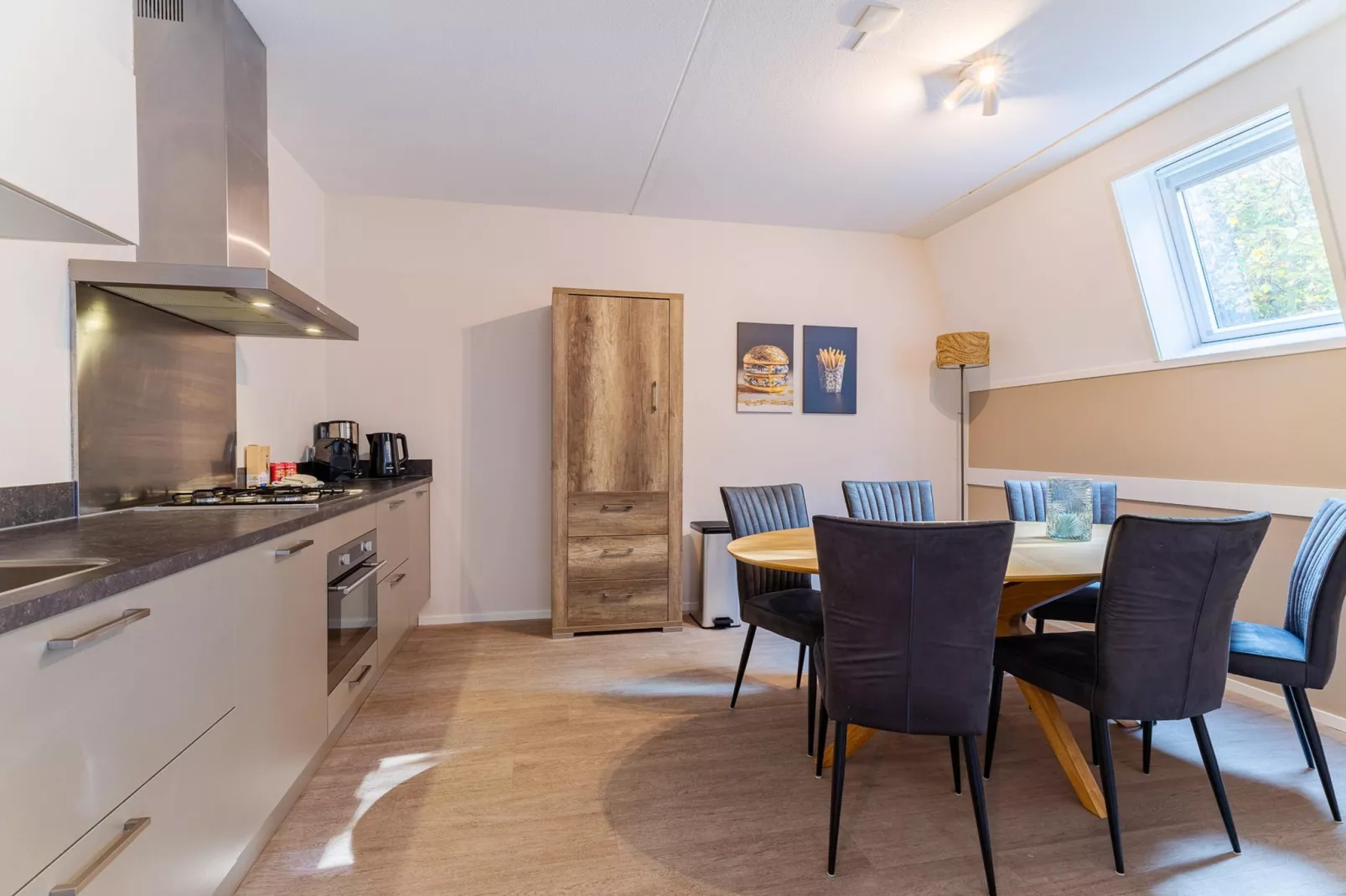 Appartement Duinhof Dishoek 13M - 6 personen de luxe-Keuken