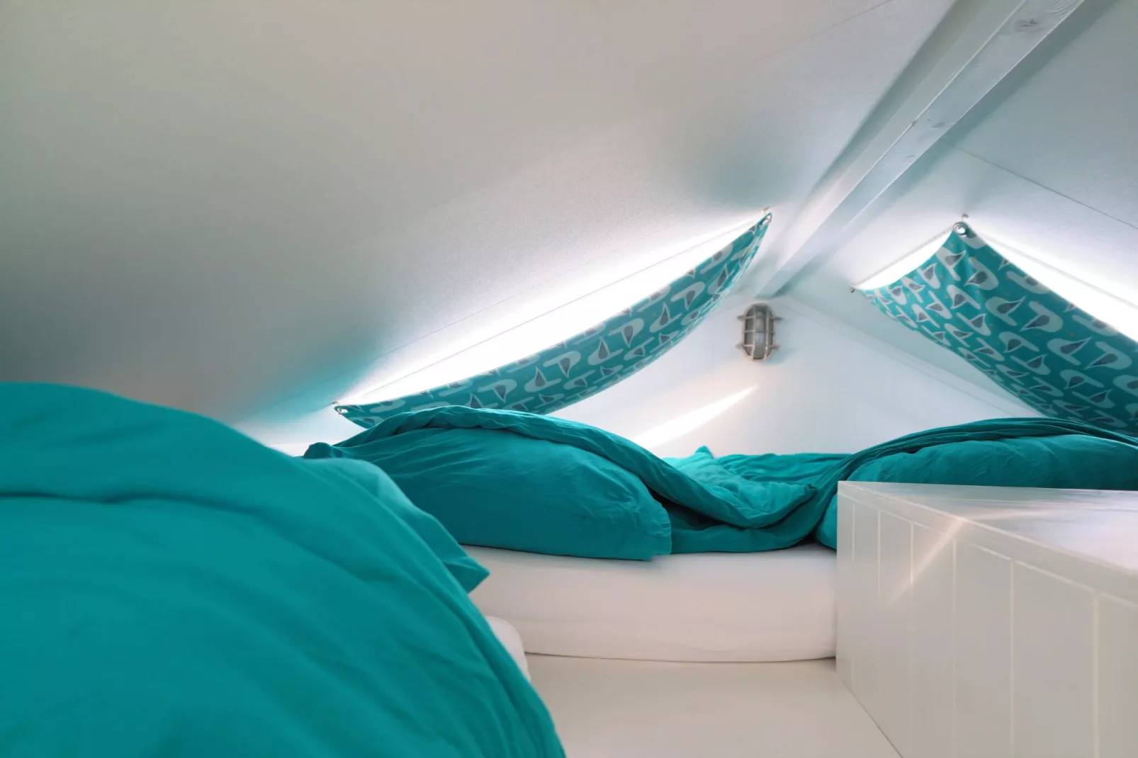 Slaapstrandhuisje - Strand dishoek 60 - Slaapkamer