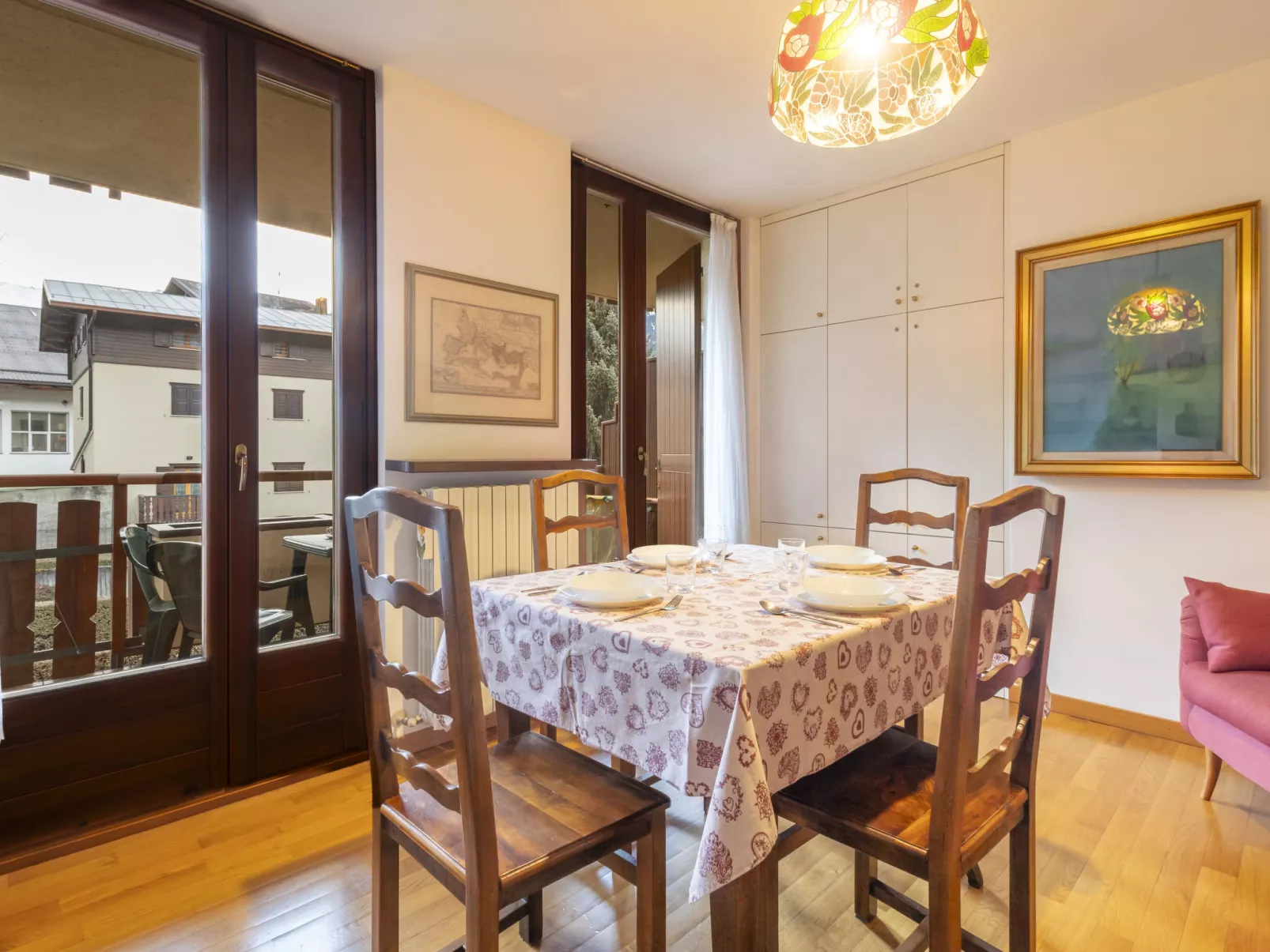 Monte Confinale Terrace View-Binnen