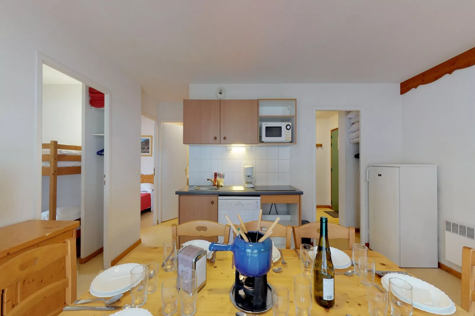 Balcons G 025 - PARC NAT. VANOISE appart. 8 pers. - Keuken