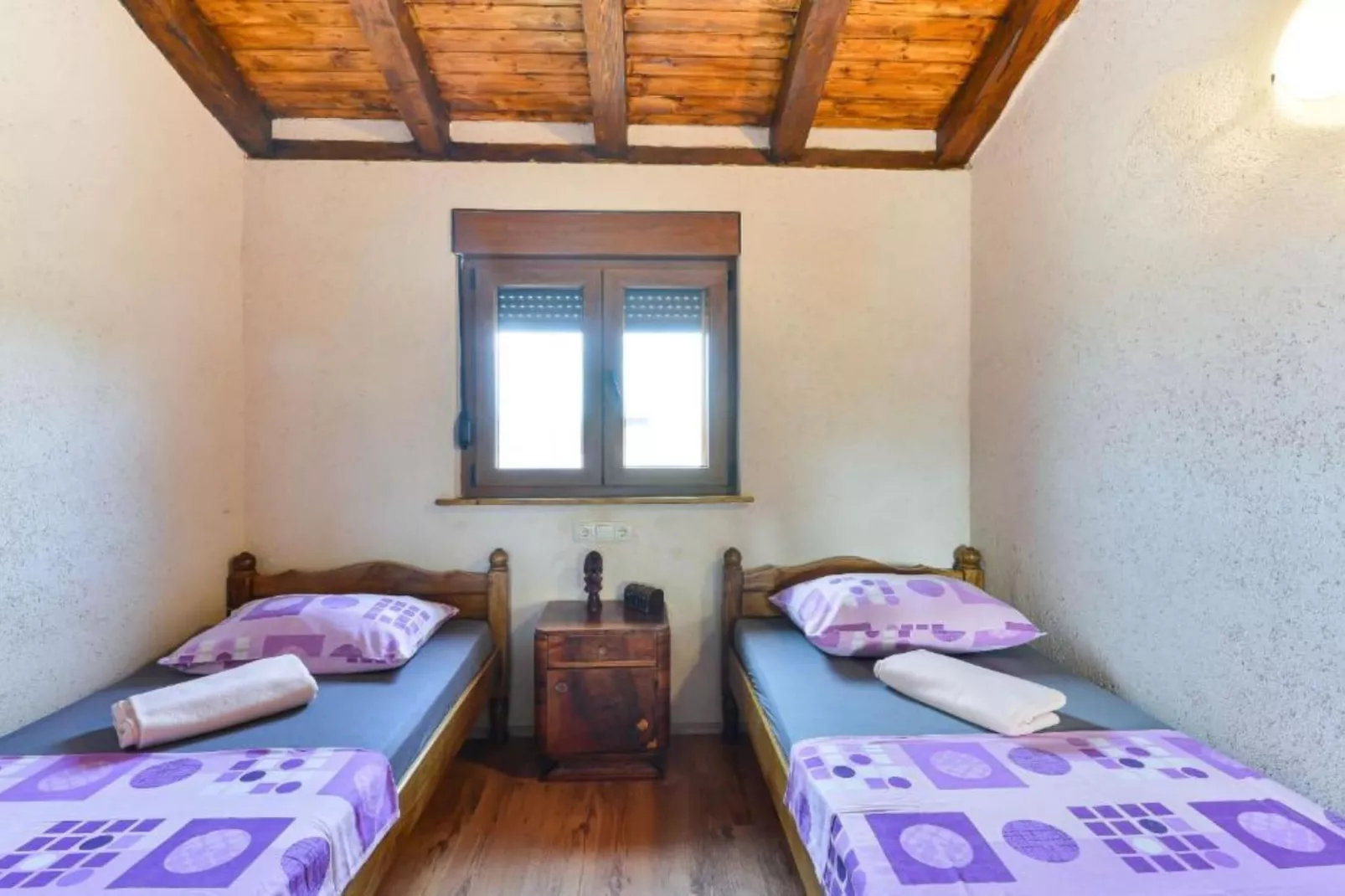 Holiday House Šimun - Three bedroom Holiday house with pool - Slaapkamer