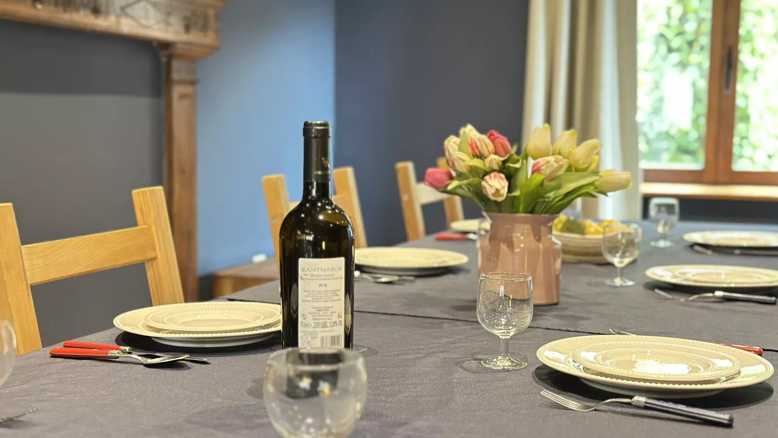 Gite de Montaigle - Eetkamer