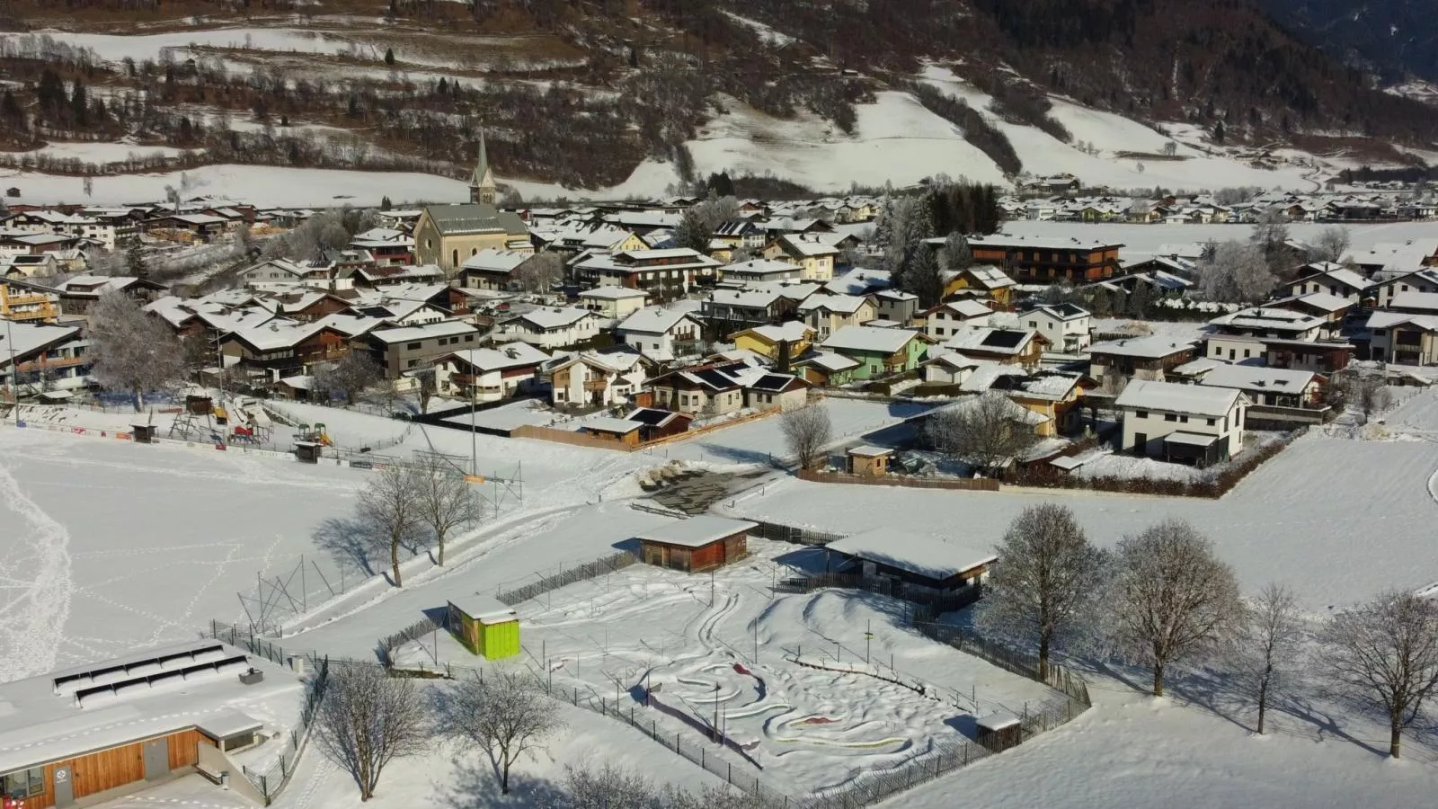 Bruggerheim - Gebied winter 1km