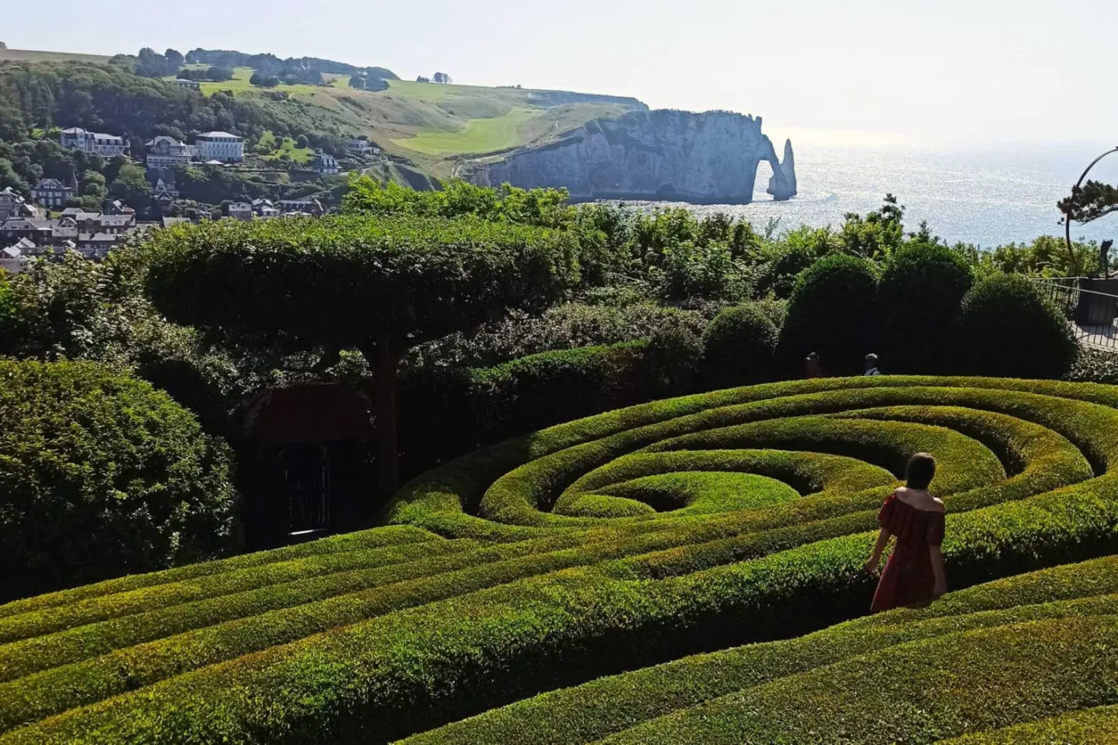 AU PIQUE D'ETRETAT/PIQUE-Gebieden zomer 5km