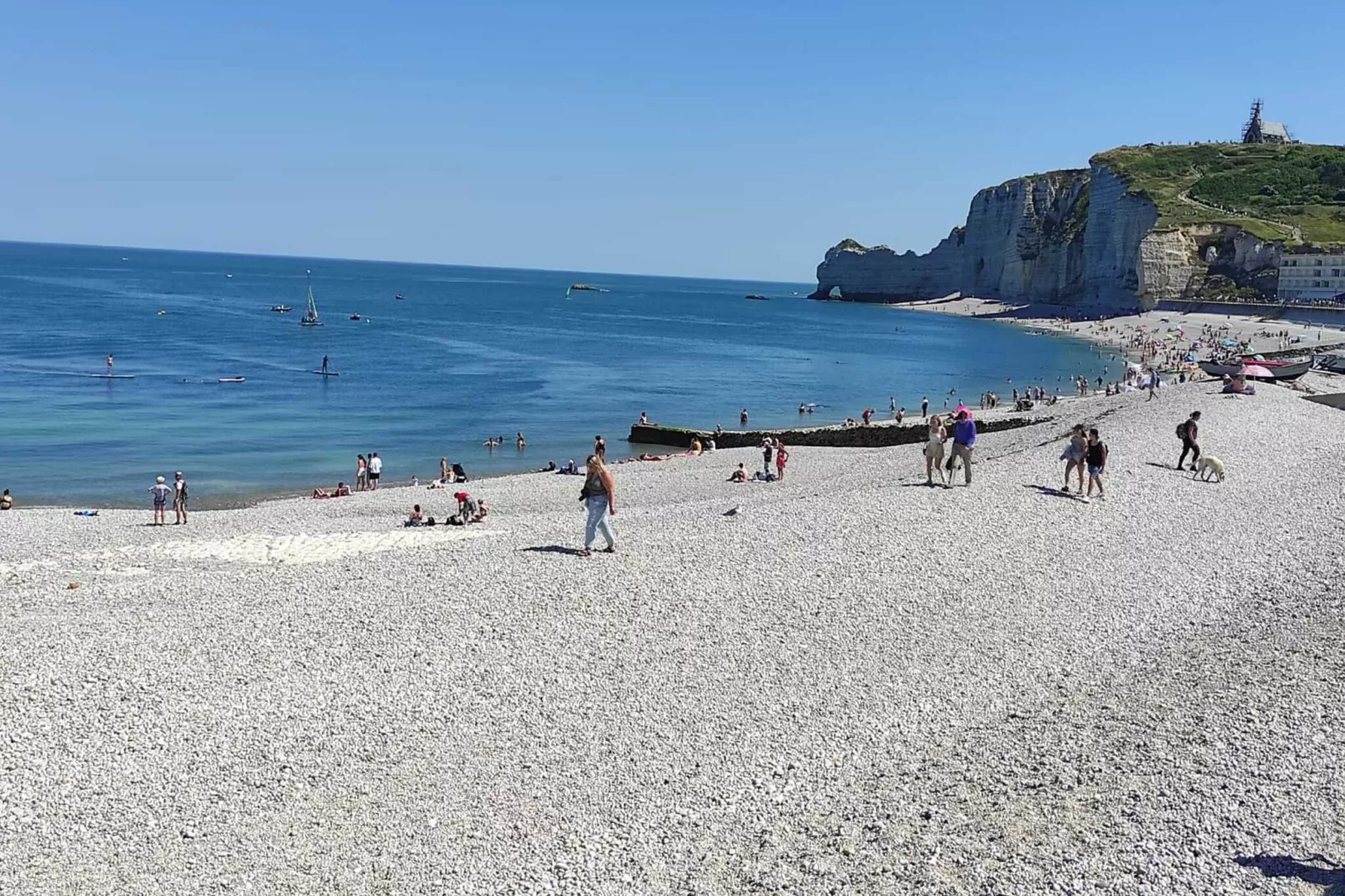 AU PIQUE D'ETRETAT/PIQUE-Gebieden zomer 5km