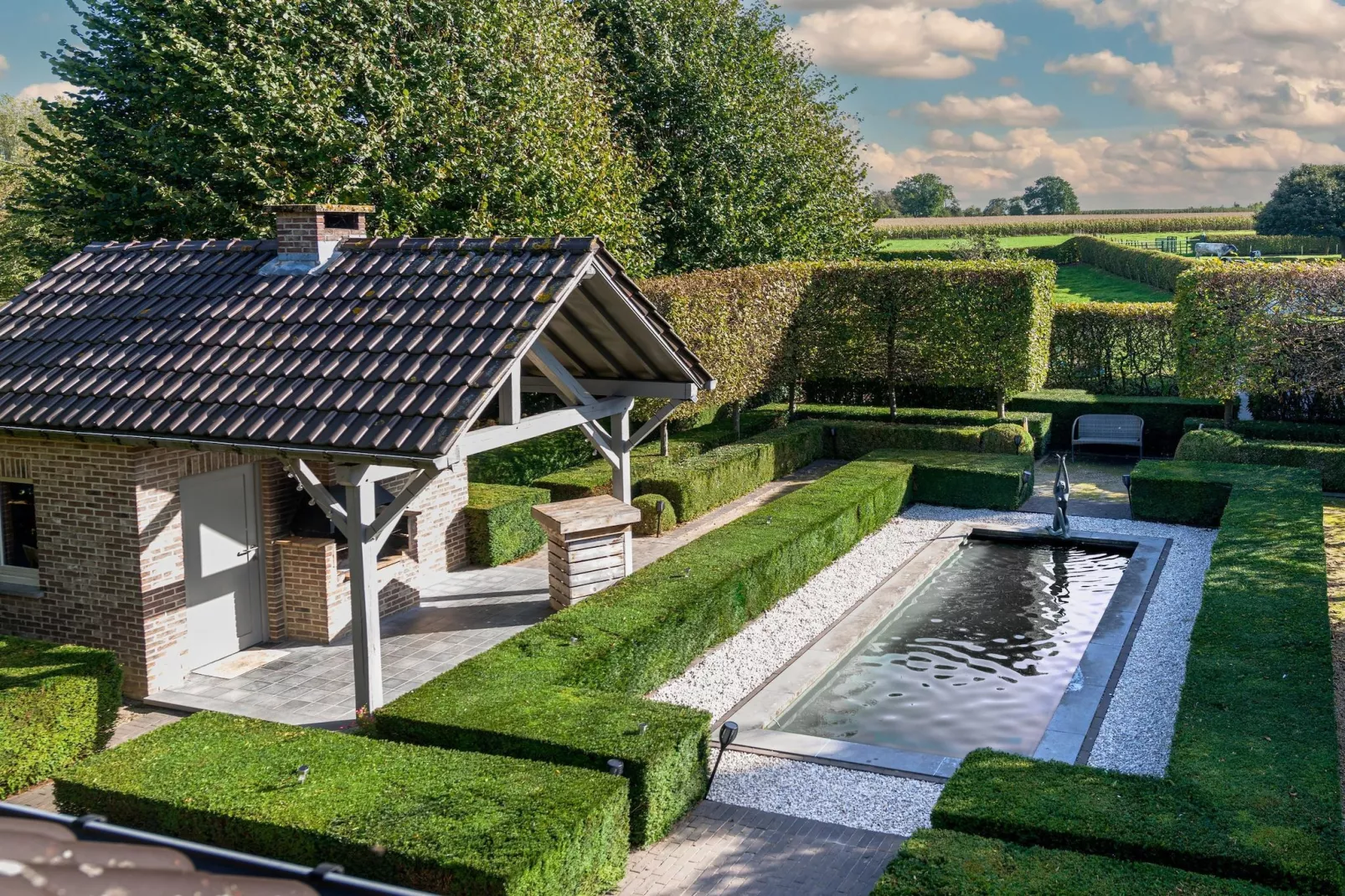 Hof van Kalenberg-Tuinen zomer