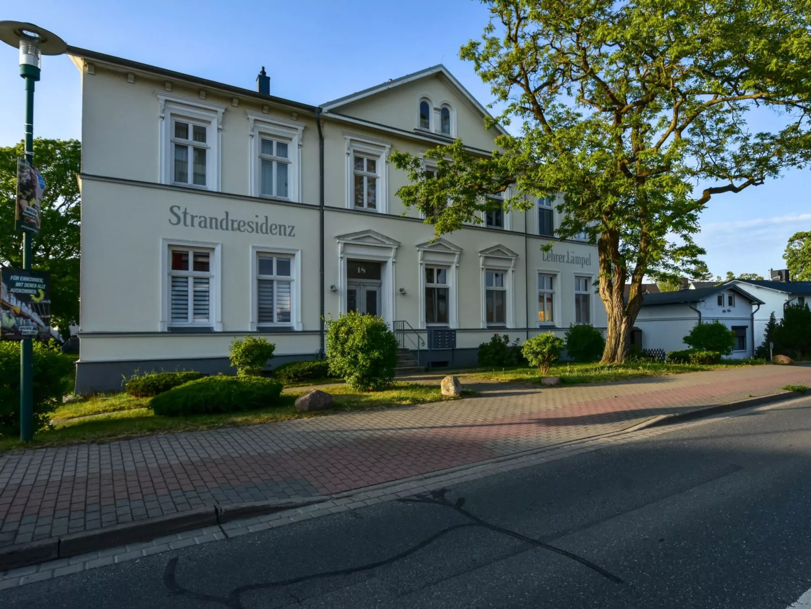 Strandnahe Ferienwohnung Lehrer Lämpel Nr. 1 - Buiten