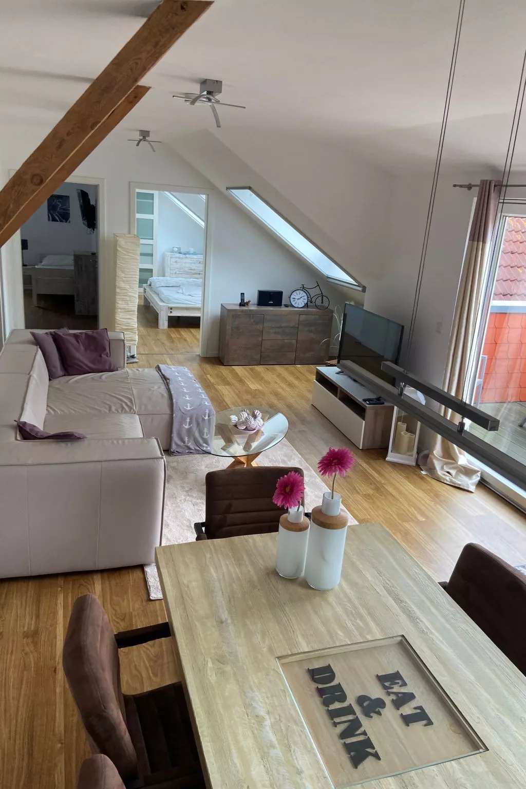 Landgut mit Dachterrasse - Binnen