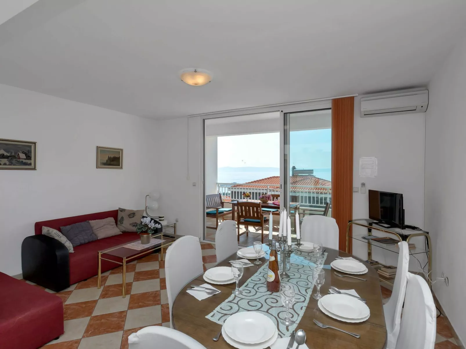 Vele Duplex-Wohnung mit Terrassen und Meerblick - Image-tags.info