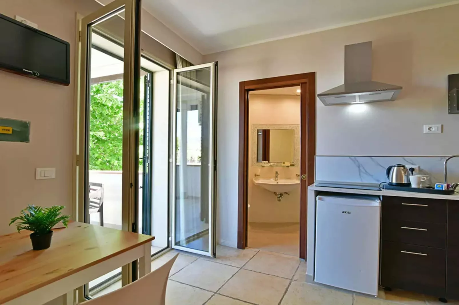 APARTMENTS VILLA LINDA - Bilo 2 Pax Basic Innerview - B2B B3B B4B - Keuken