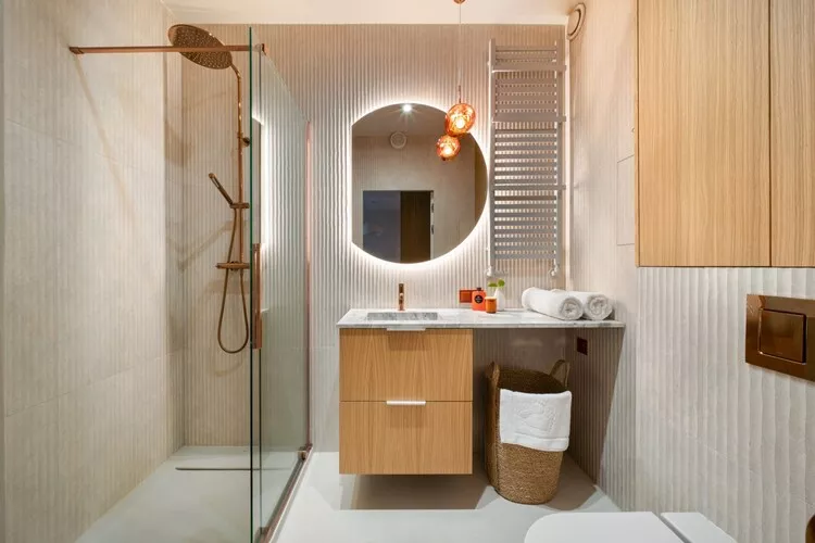 Apartament w Resorcie Sea & Forest Międzyzdroje - Badkamer