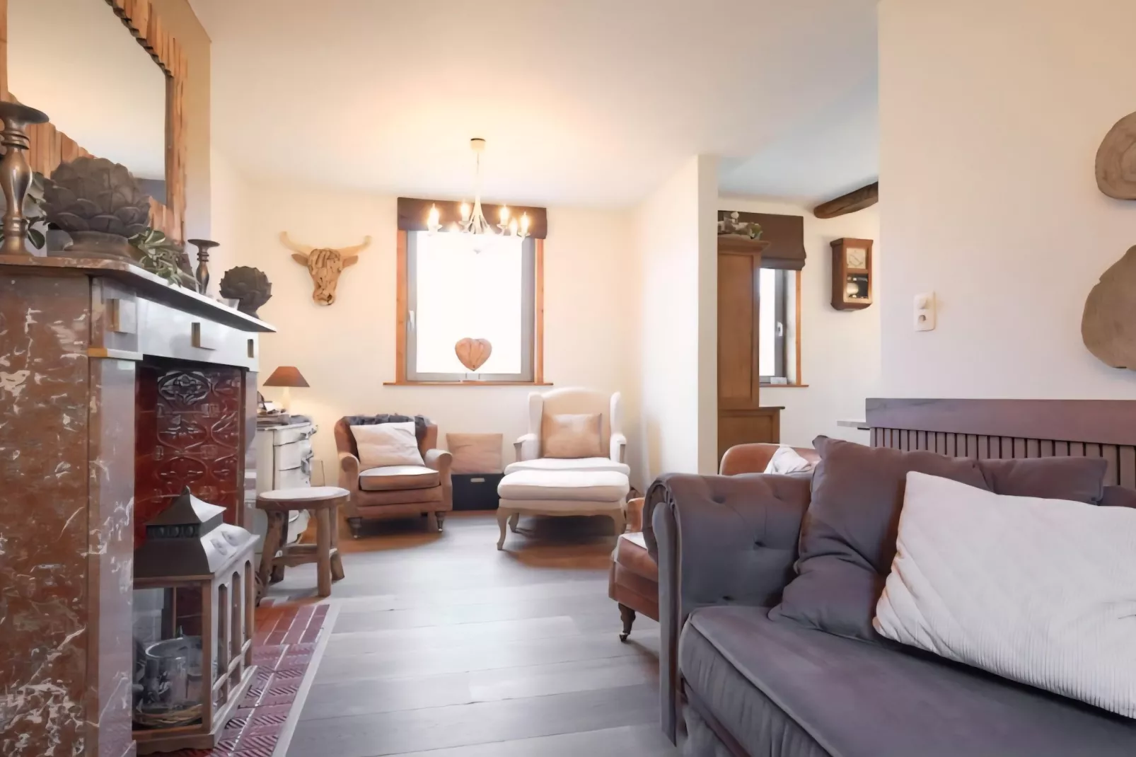 Gite L'éternité - Woonkamer