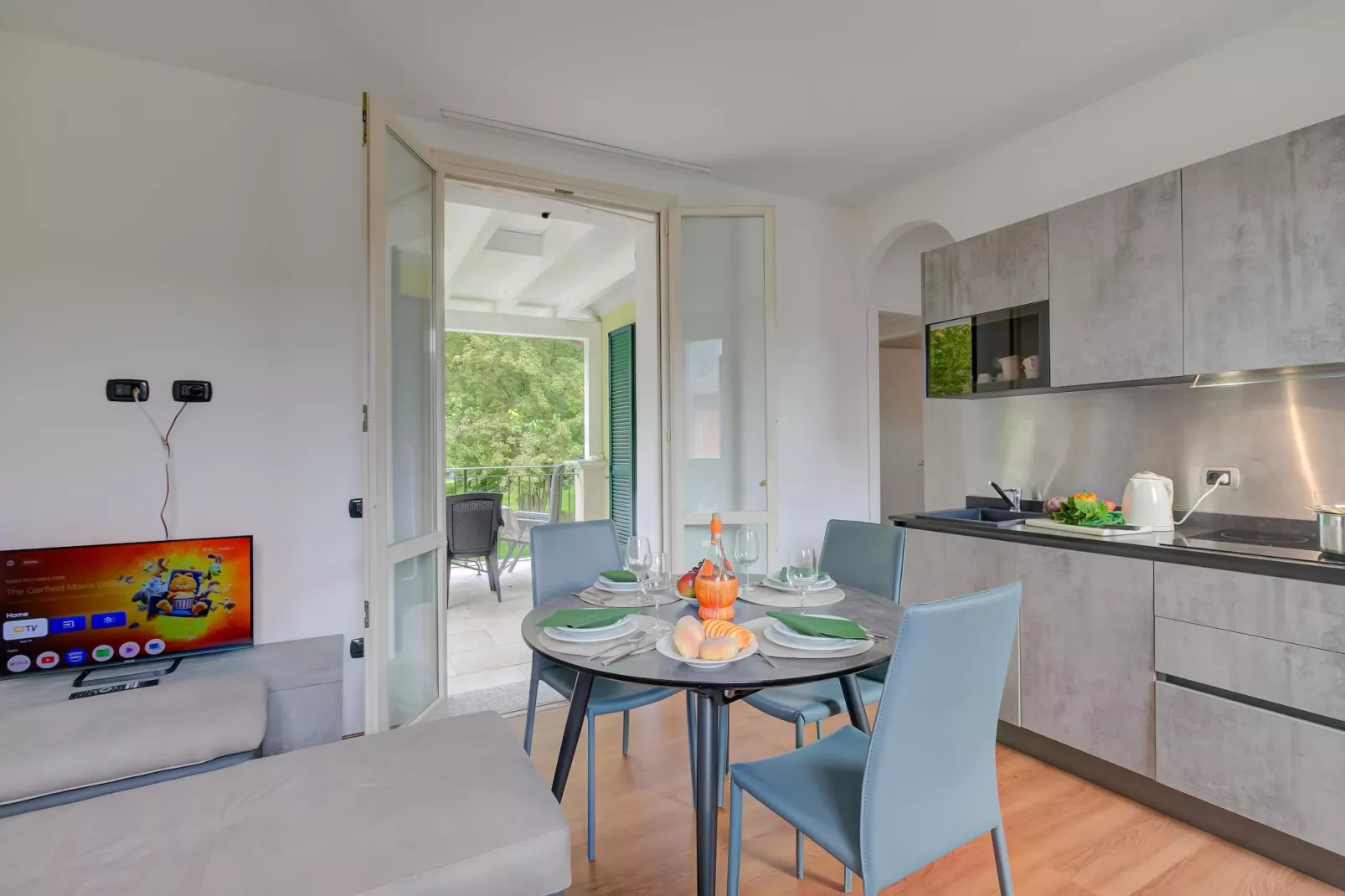 RESIDENCE PORTO LETIZIA - VILLAS-2BEDROOMS APT 6 PAX DELUXE 8218 - V2DL6 - Eetkamer