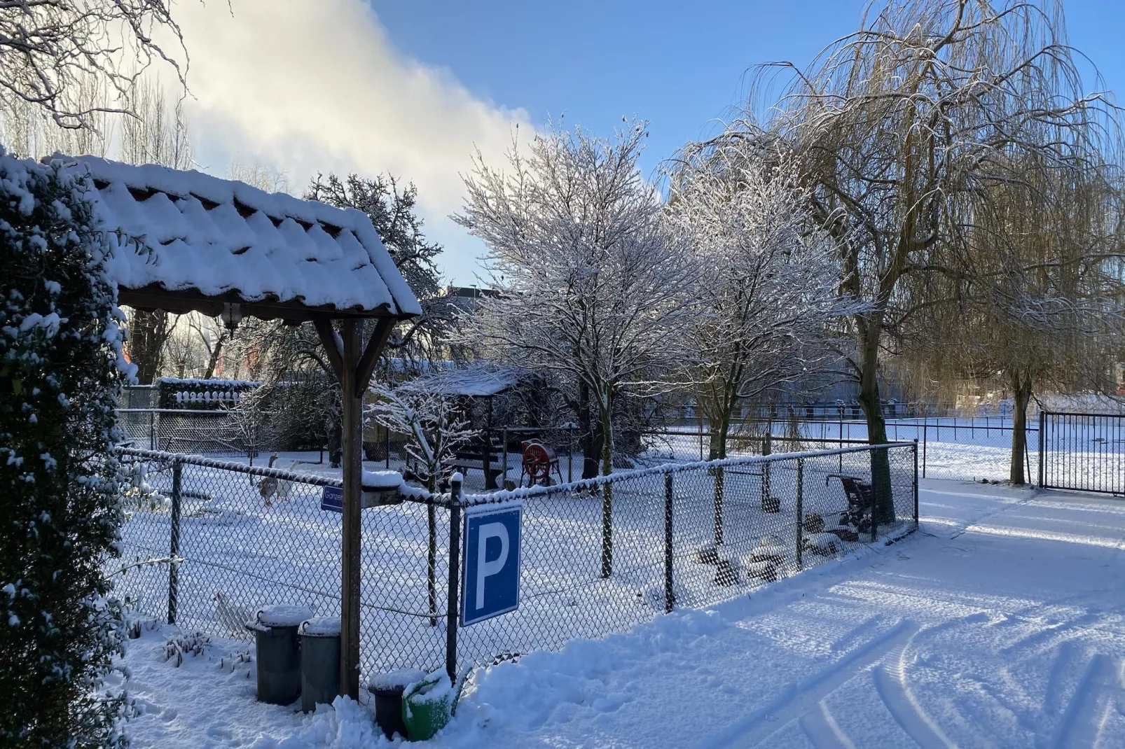 De Herberg - Gebied winter 1km