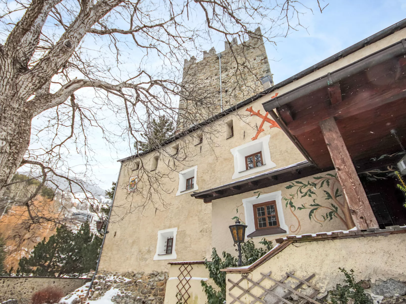 Burg Biedenegg, Pach - Buiten