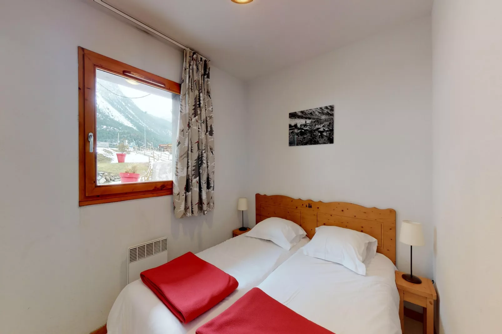 Balcons G 025 - PARC NAT. VANOISE appart. 8 pers. - Slaapkamer