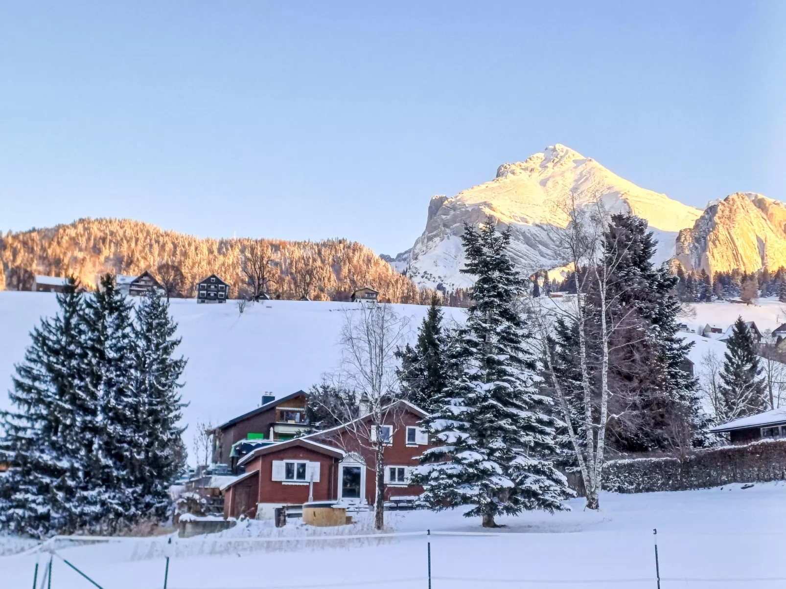 Chalet Chic+Hot Pot - Buiten