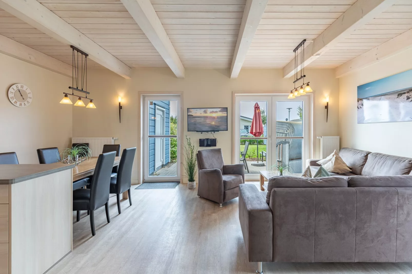 Reihenhaus in Dagebüll - Strandgut een-Woonkamer
