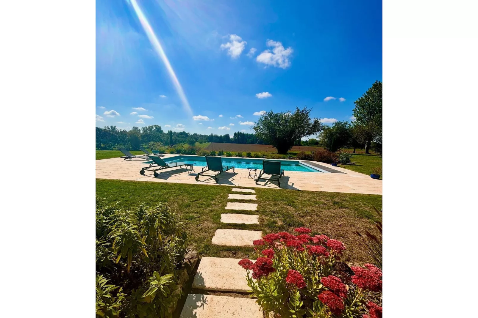 Villa Pardaillan-Zwembad