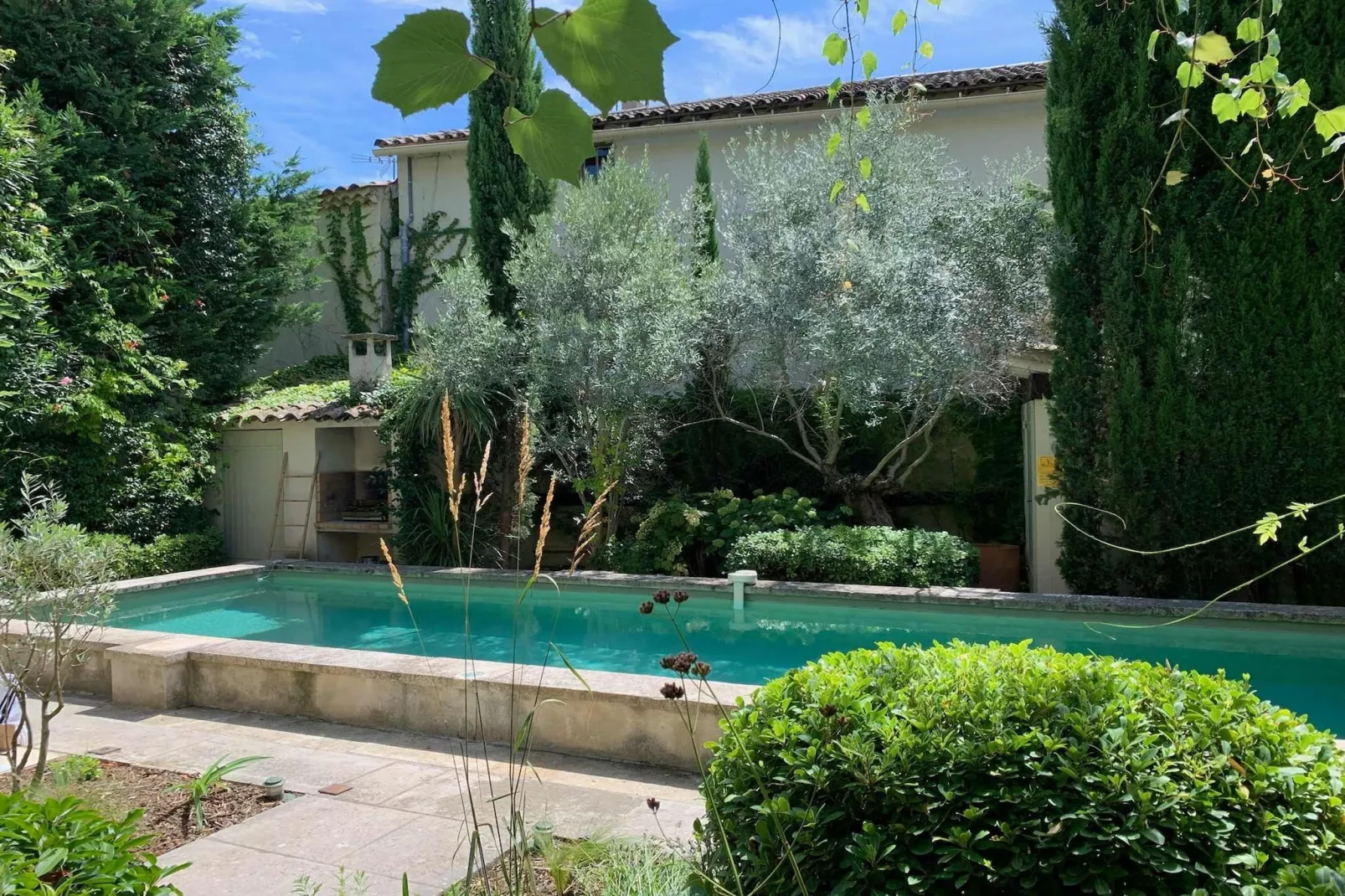 Mas Maillane demeure du XVIIIe entièrement rénové-Zwembad