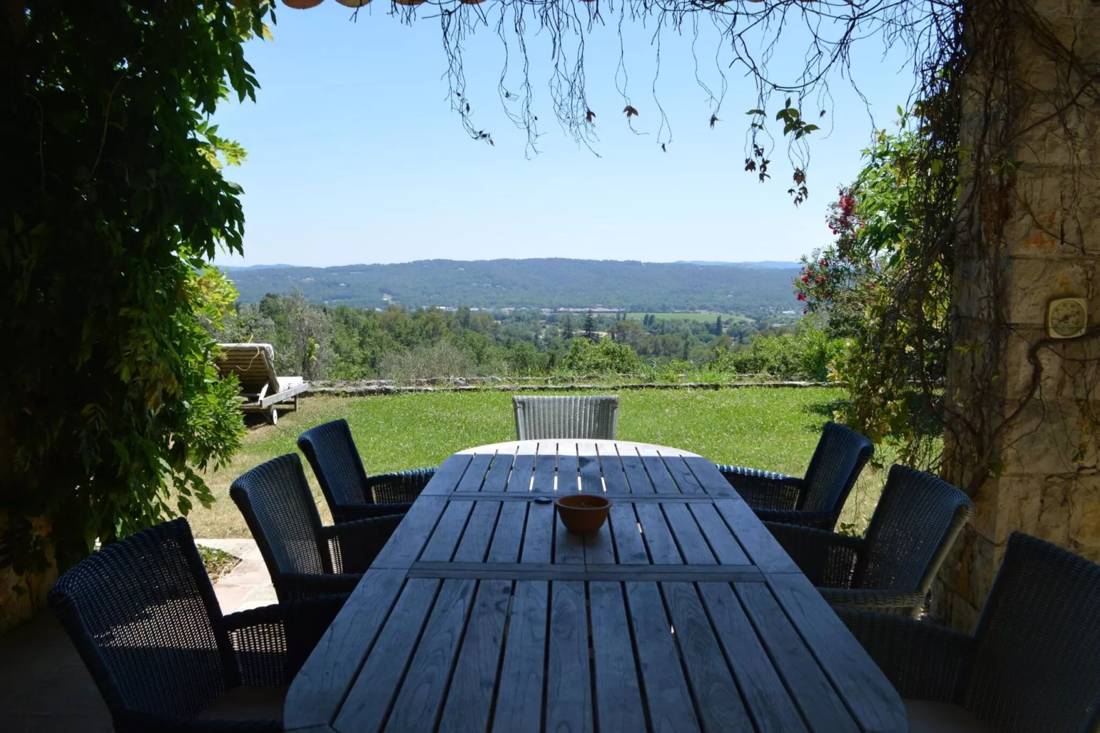 Villa la vue Tourrettane-Terrasbalkon