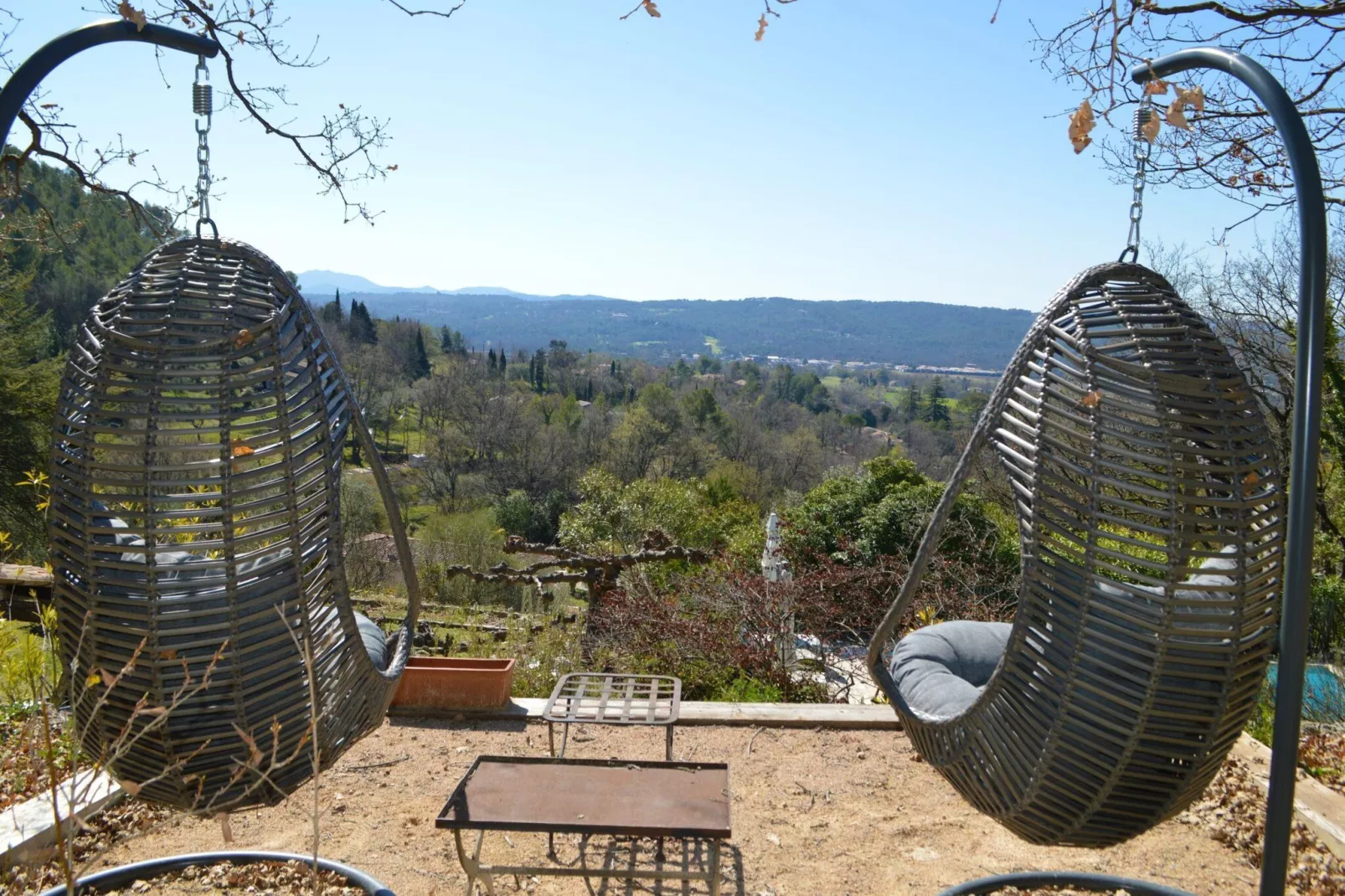 Villa la vue Tourrettane-Tuinen zomer