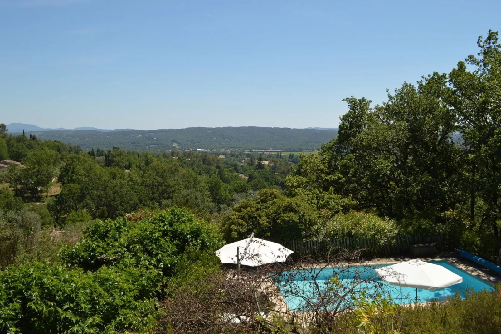 Villa la vue Tourrettane-Uitzicht zomer