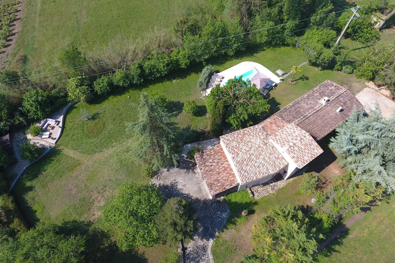 Villa La Mayanne-Gebieden zomer 1km