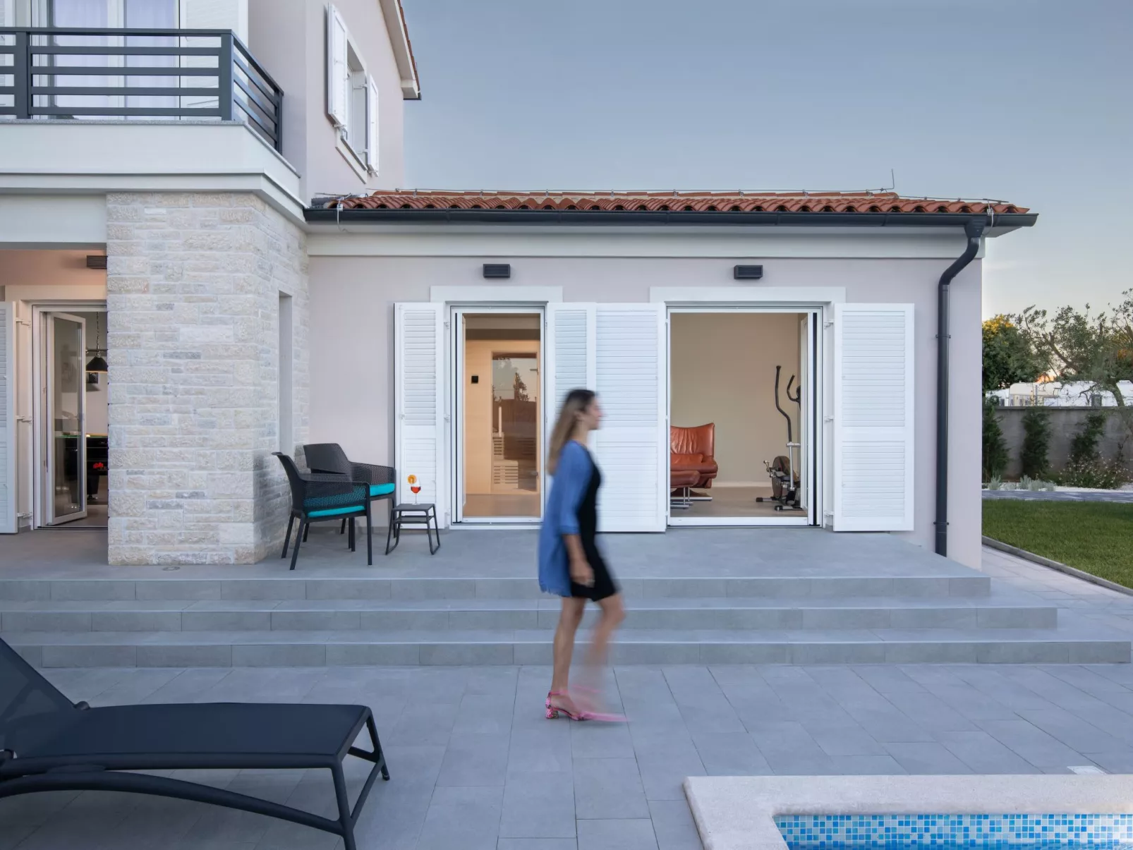 Villa in Premantura mit privatem beheizten Pool  und Sauna - Image-tags.info