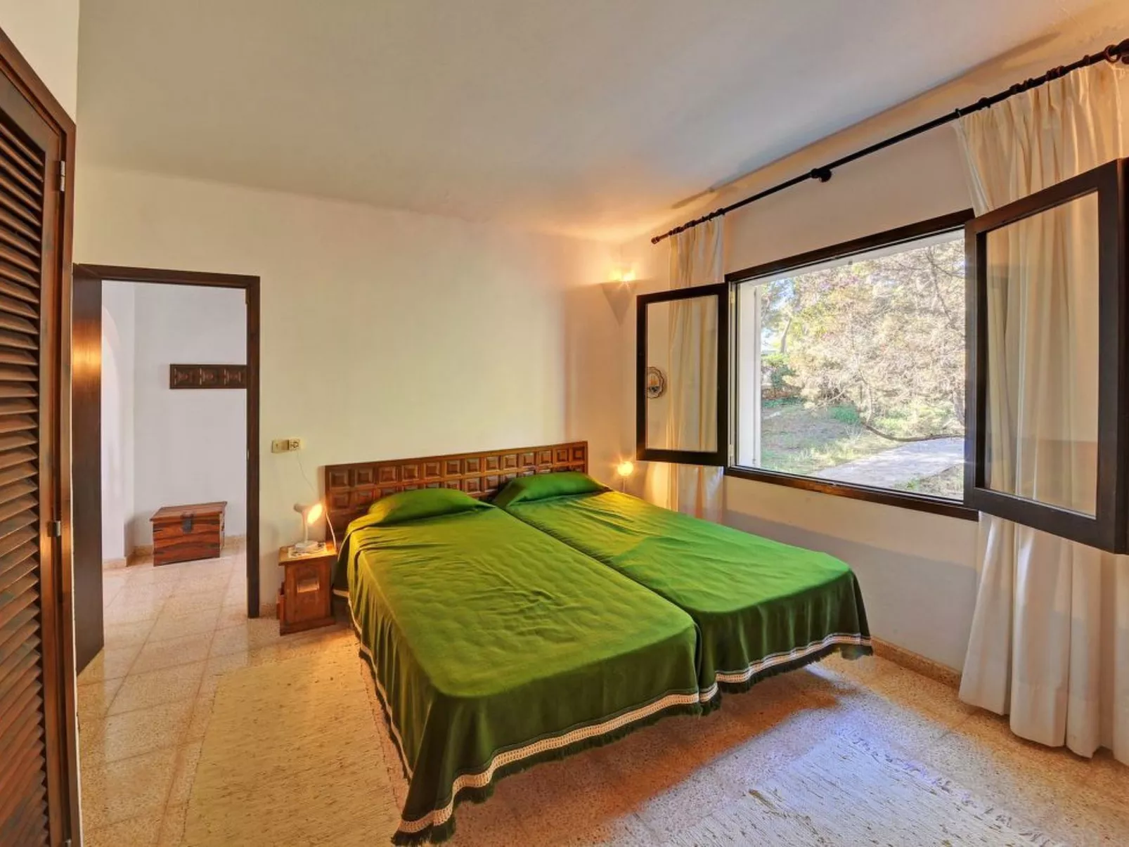 Einfaches Ferienhaus für 6 Personen in erster Meereslinie - Binnen