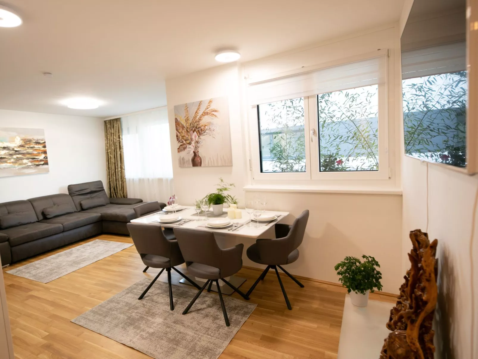Moderne Wohnung in Kaisermühlen mit Garten und Panoramablick - Image-tags.info