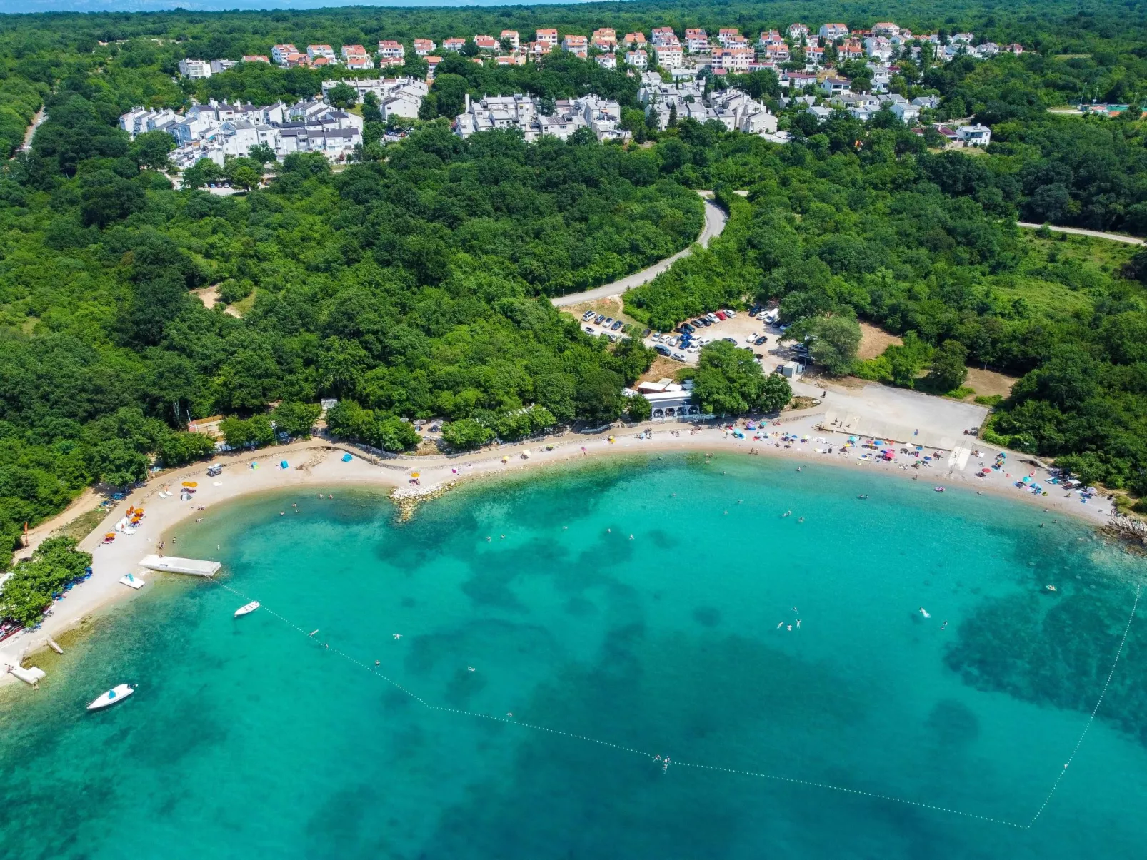 Wohnung Siora in Njivice - Omgeving