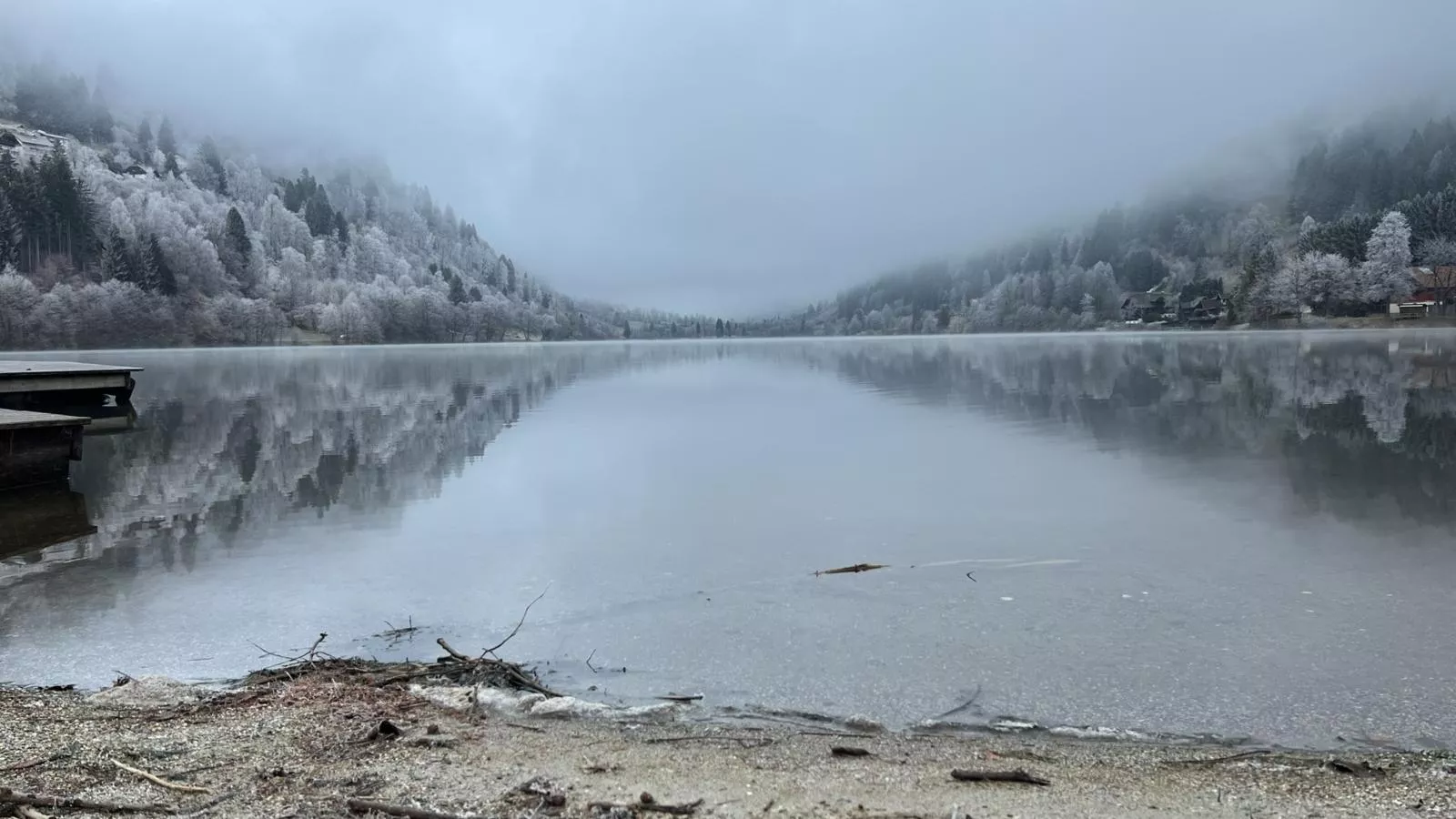 Am Afritzer See - Gebied winter 1km