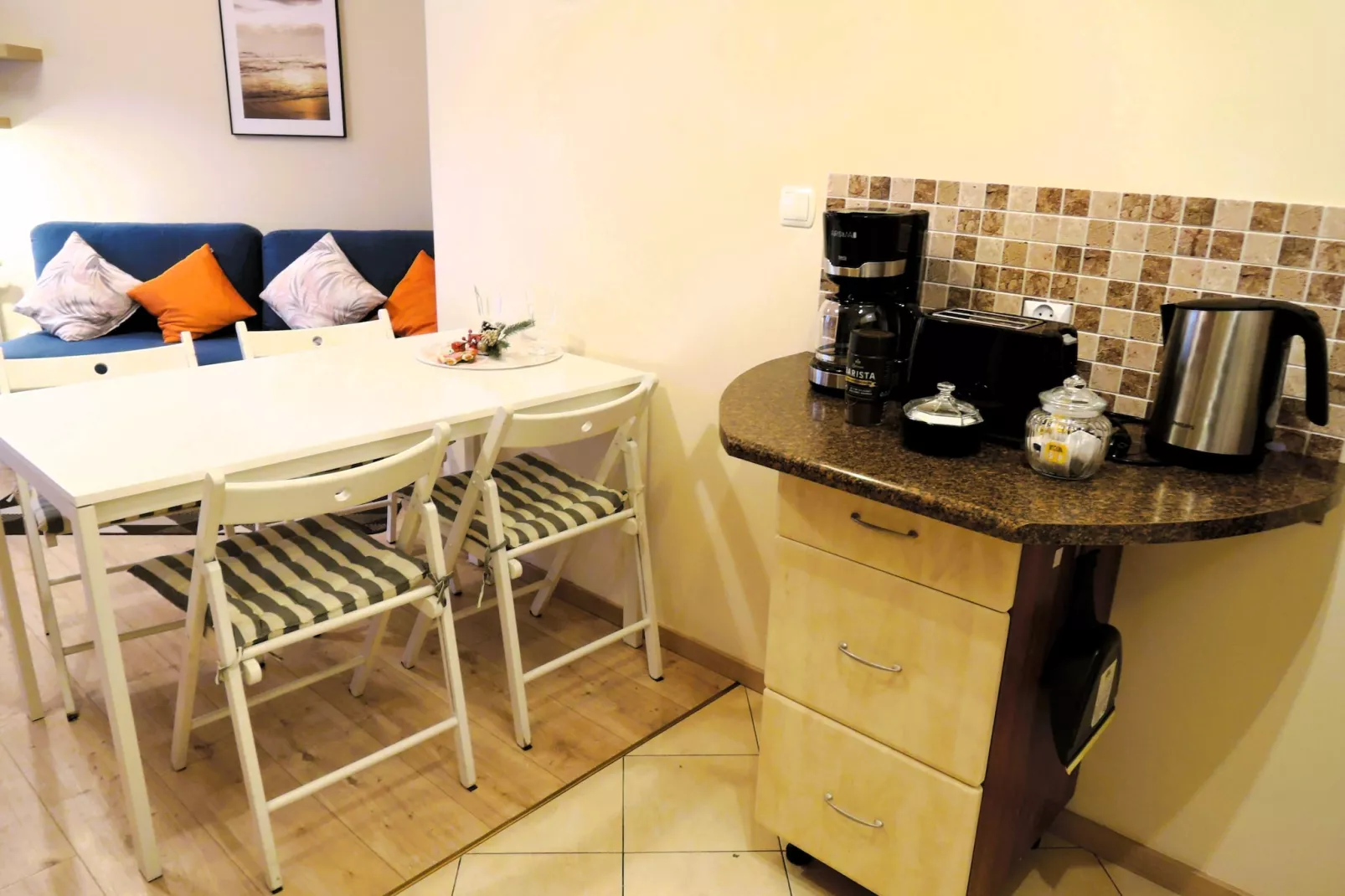 Apartament Paderewskiego 24 Świnoujście-Eetkamer