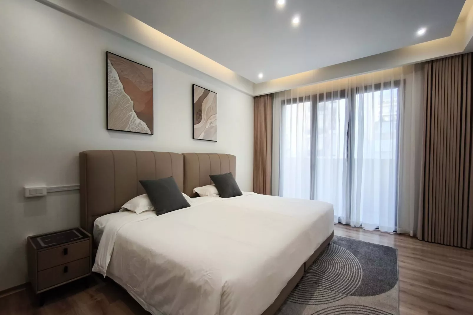 Double Superior Room with Balcony-Slaapkamer