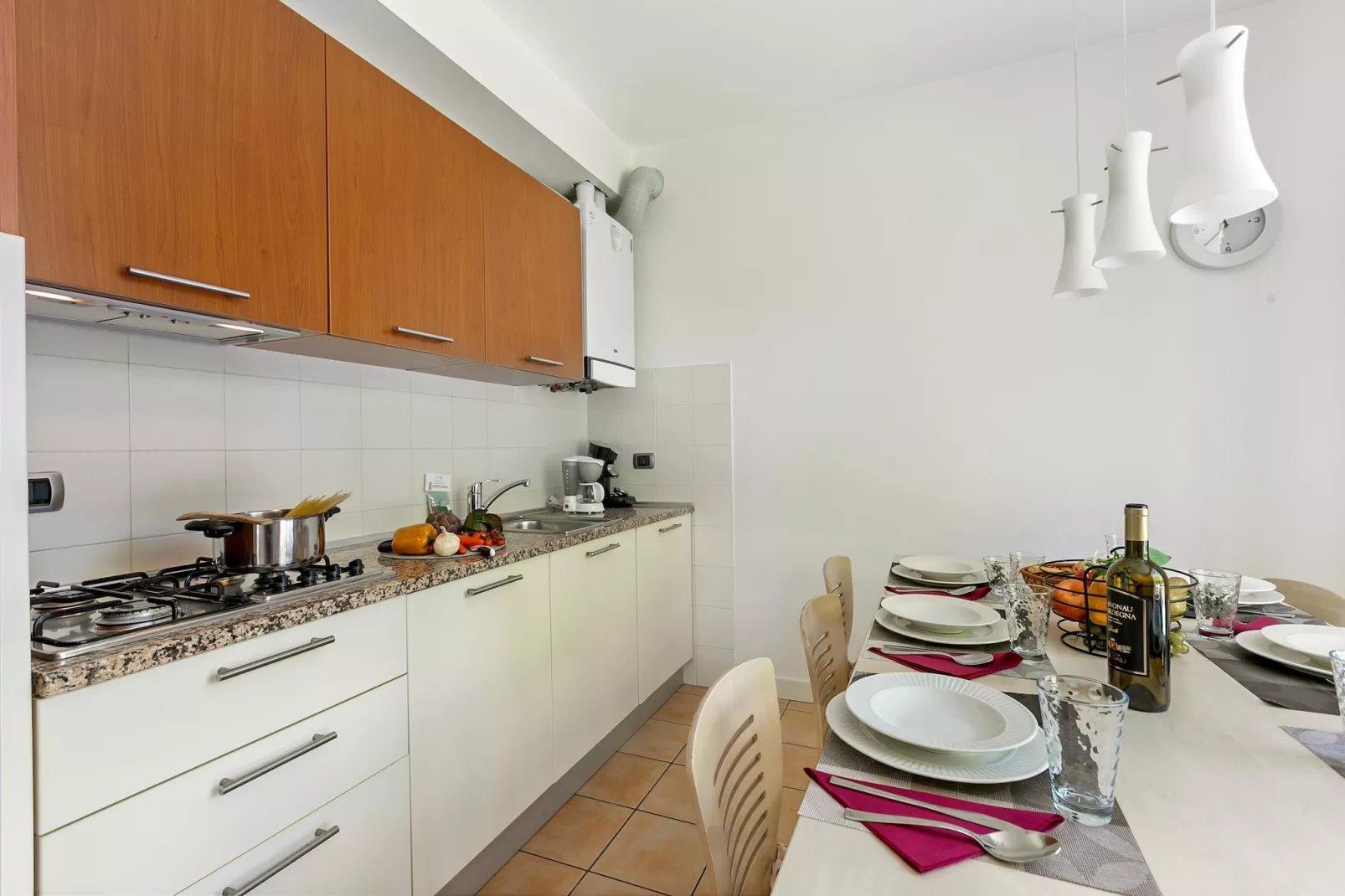 RESIDENCE PORTO LETIZIA - VILLAS-2BEDROOMS APT 6 PAX DELUXE 8218 - V2DL6 - Keuken