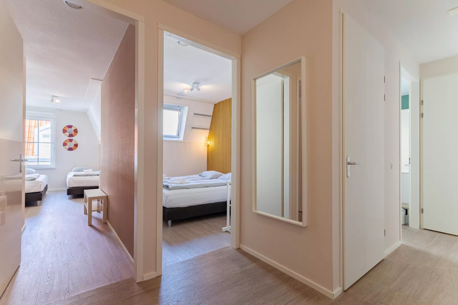 Appartement Duinhof Dishoek 13M - 6 personen de luxe-Overloop