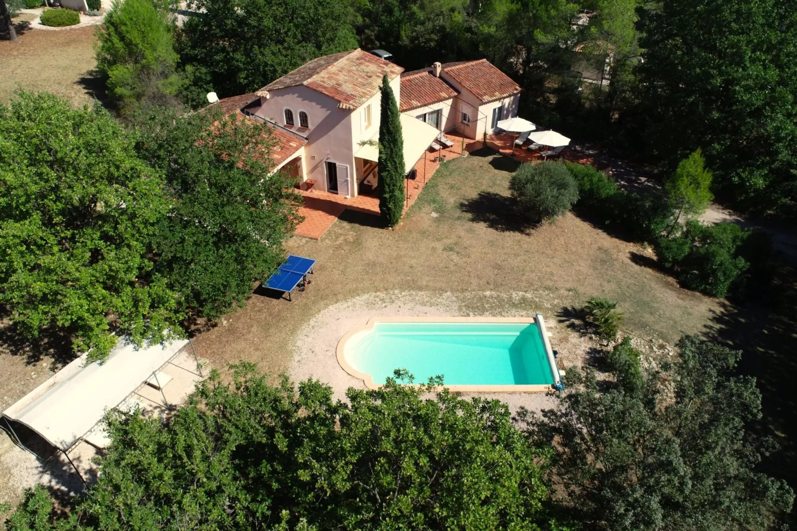 La Maison de Lisa-Gebieden zomer 1km