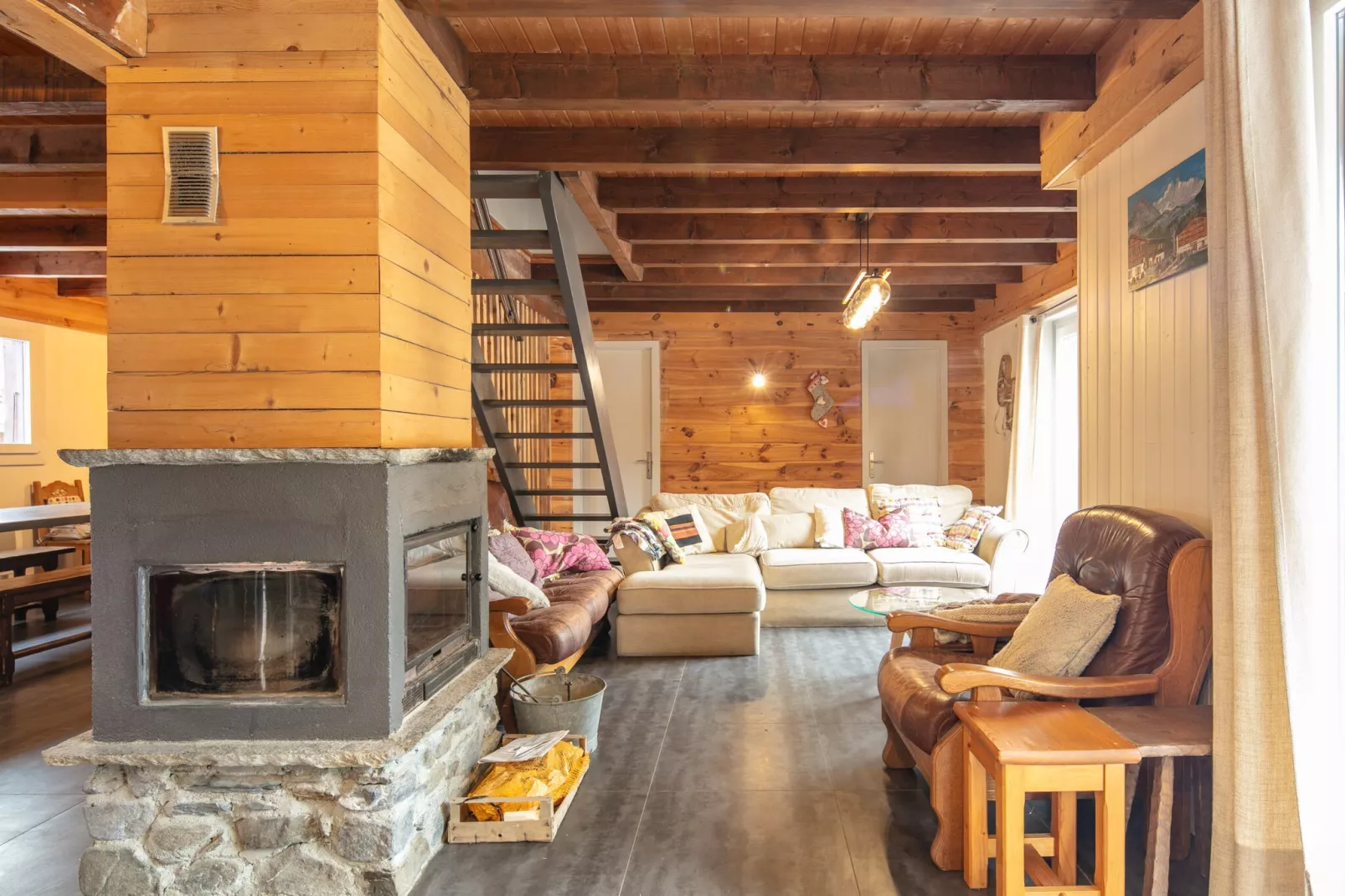 Chalet Les Marmottes - 5P8-Woonkamer