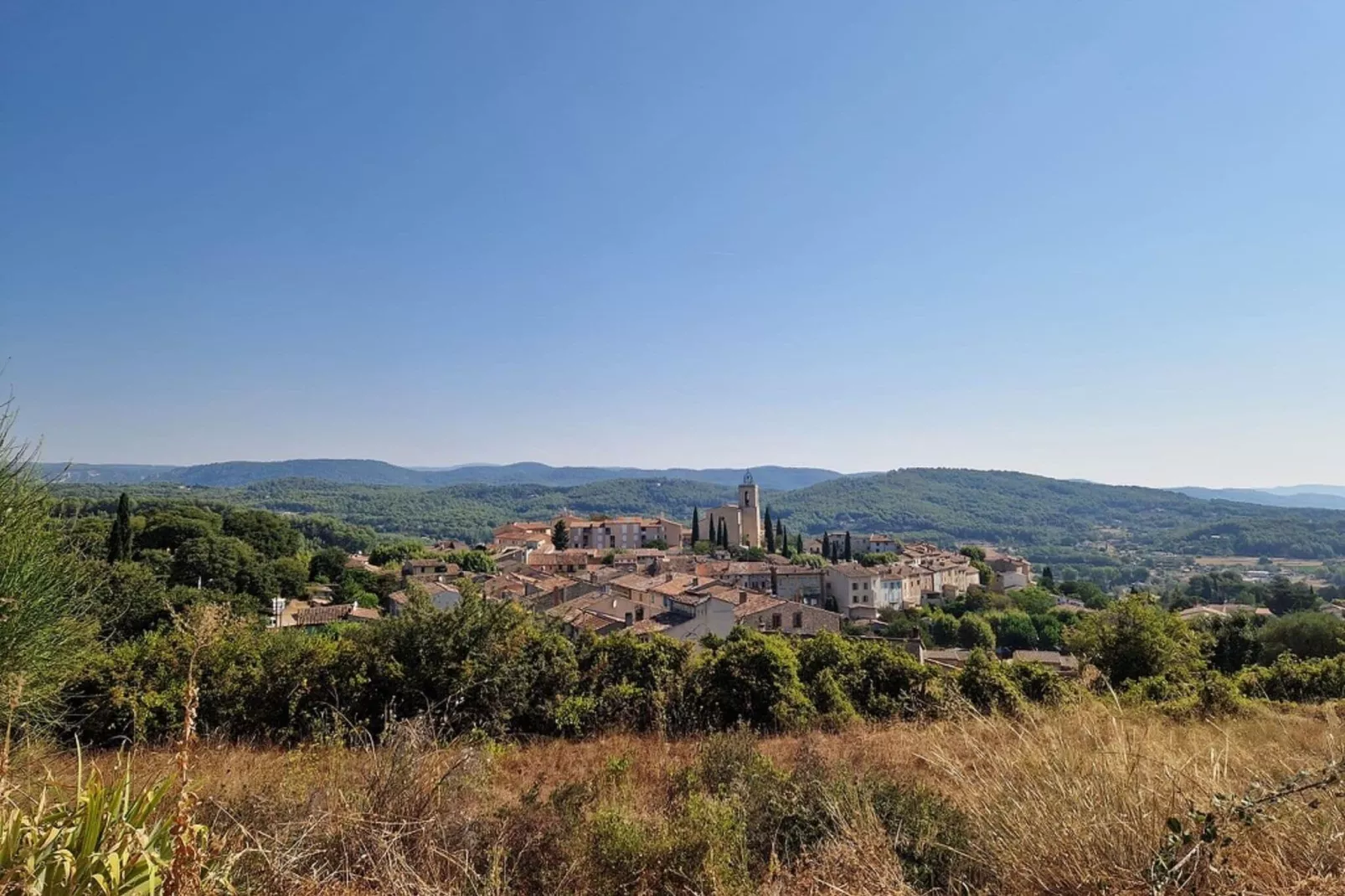 Villa Font du Roux-Gebieden zomer 1km