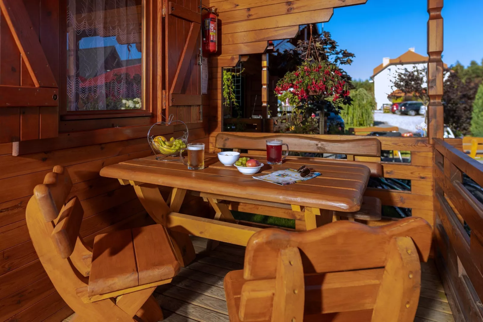 Parterowe domki wakacyjne dla 5 osób w Gąskach SPA w cenie pobytu - Terrasbalkon