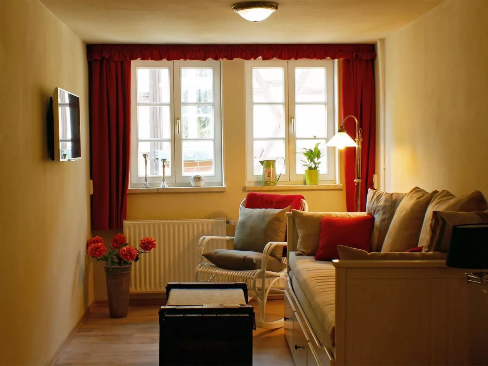 Komfortabler Urlaub im Fachwerkhäuschen mit Gartenterrase und einem Ambiente ei - Image-tags.info