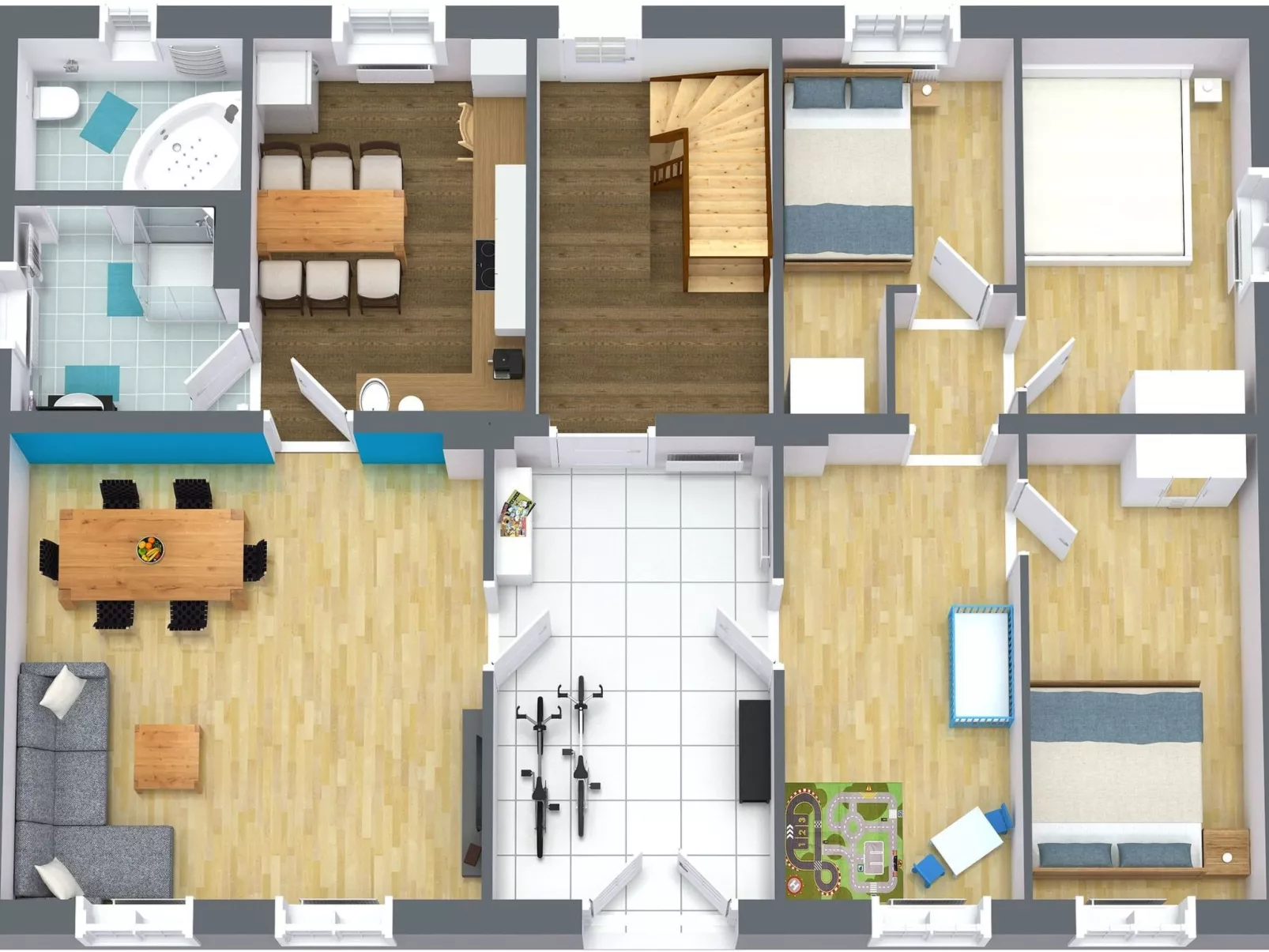 Für 5 Personen  + 1 Kind ca. 110 m&sup2; in Pasewalk, Mecklenburg-Vorpommern (L - Image-tags.info