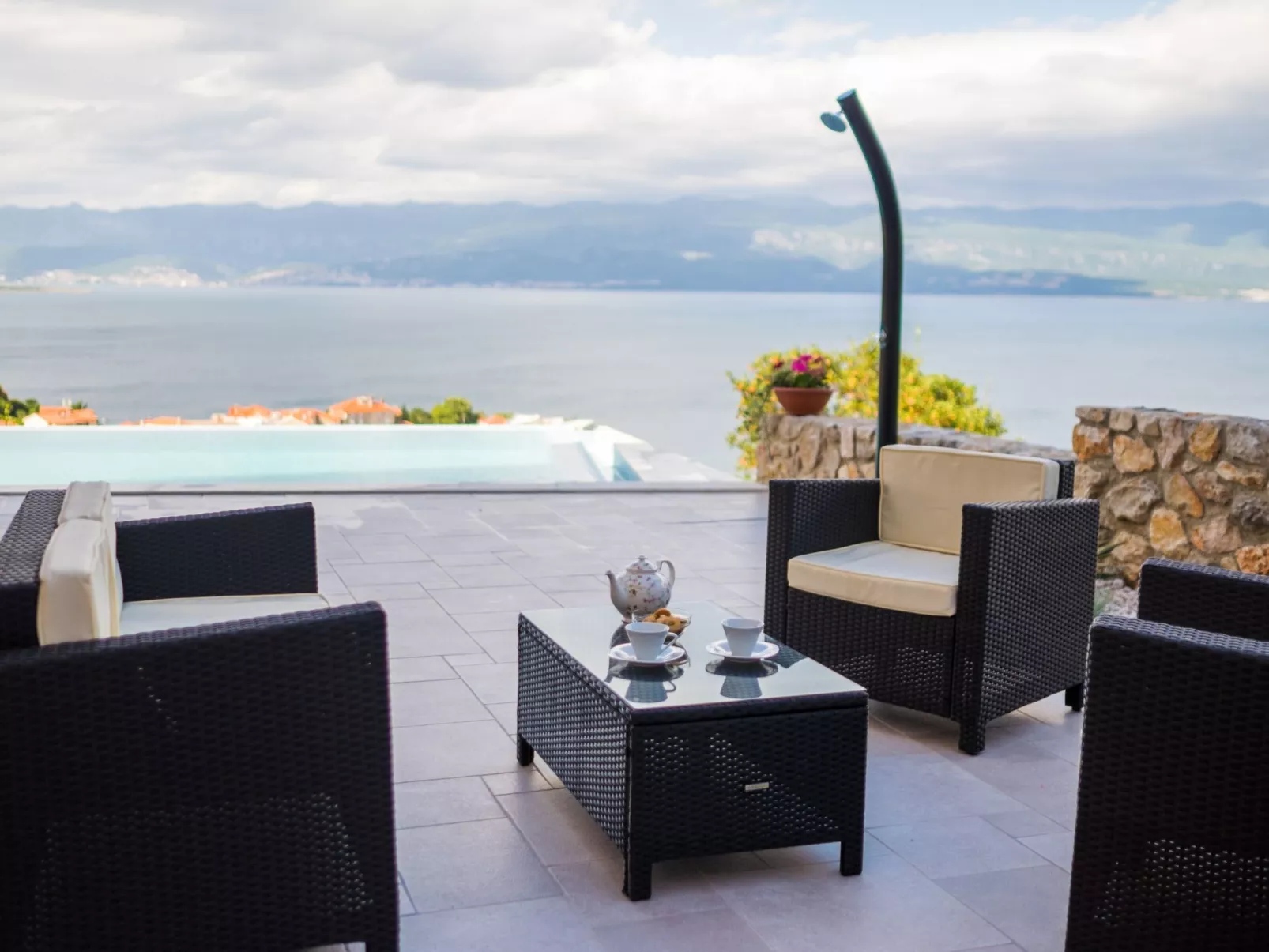 Luxuriöses Appartement Grohot mit privatem Infinity-Pool - Image-tags.info