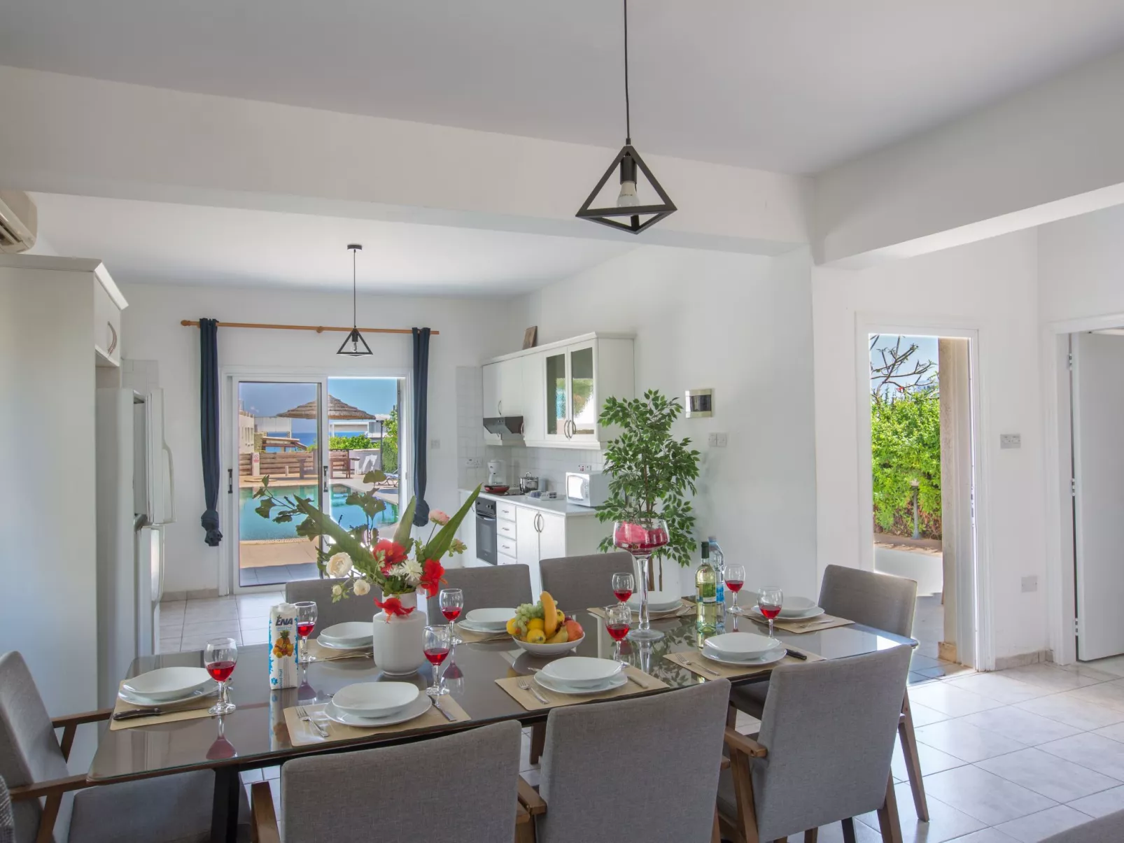 Protaras Villa mit Pool am Strand der Fig Tree Bay - Image-tags.info