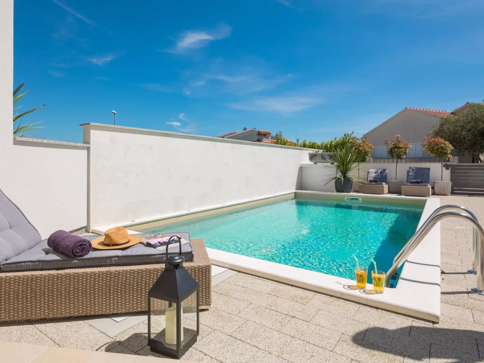 Mit Privatpool für 7 Personen ca. 119 m&sup2; in Jadrija, Dalmatien (Gespanscha - Image-tags.info