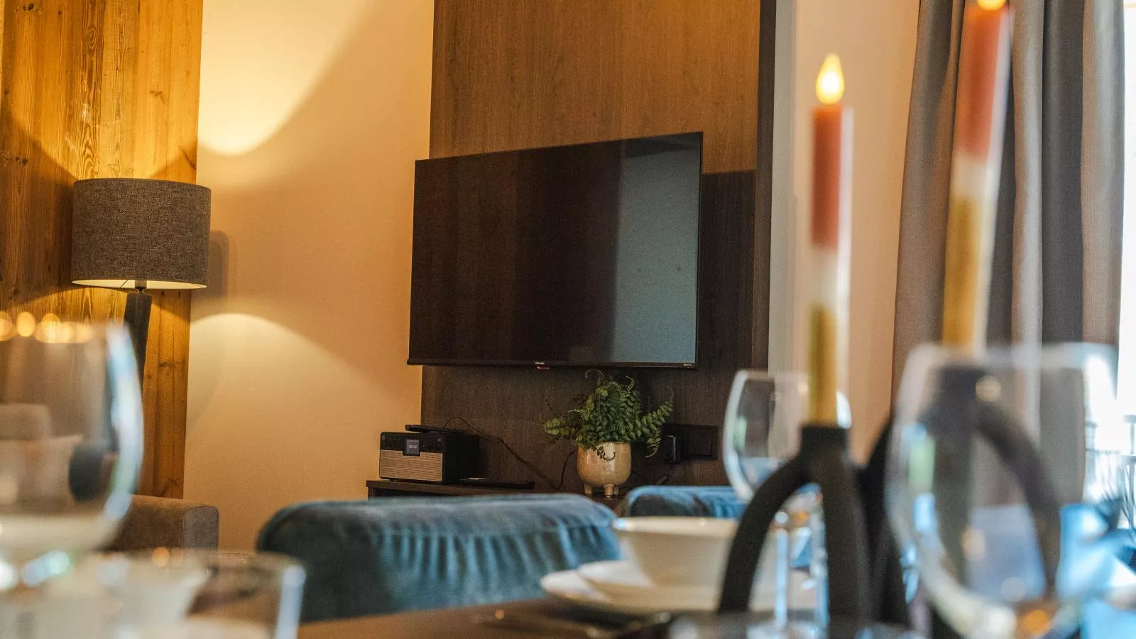 Seeblick am Afritzer See - Woonkamer