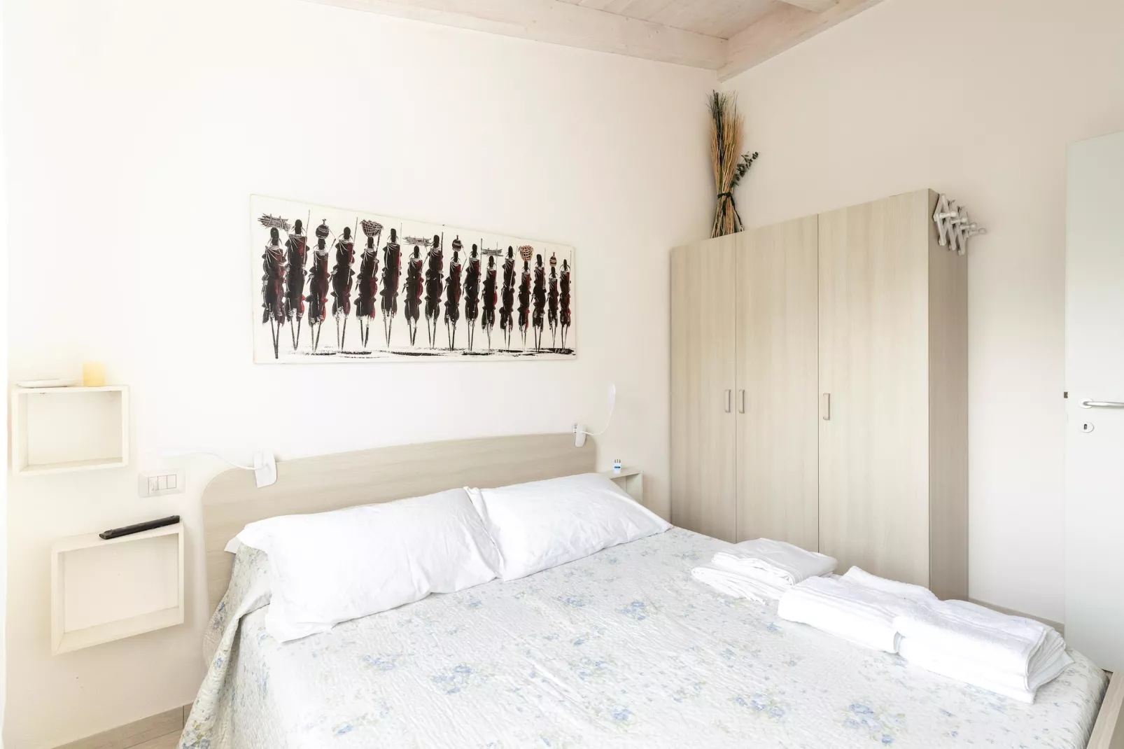 ATTICO BADESI CON PISCINA - Slaapkamer