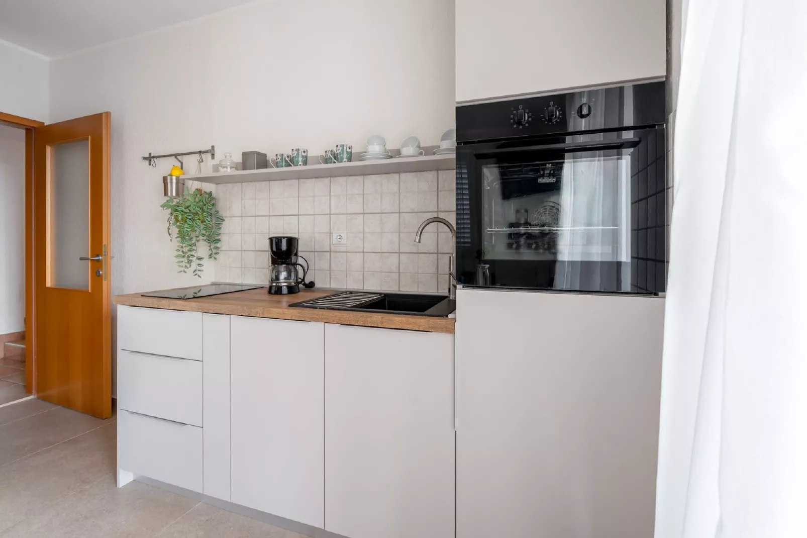 Apartments Lotea - Two-Bedroom Apartment with Terrace - Keuken