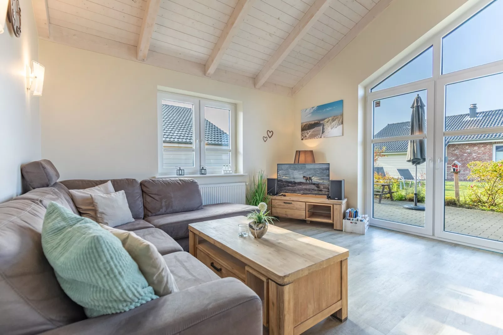 Ferienhaus Dagebüll - Blanker Hans-Woonkamer